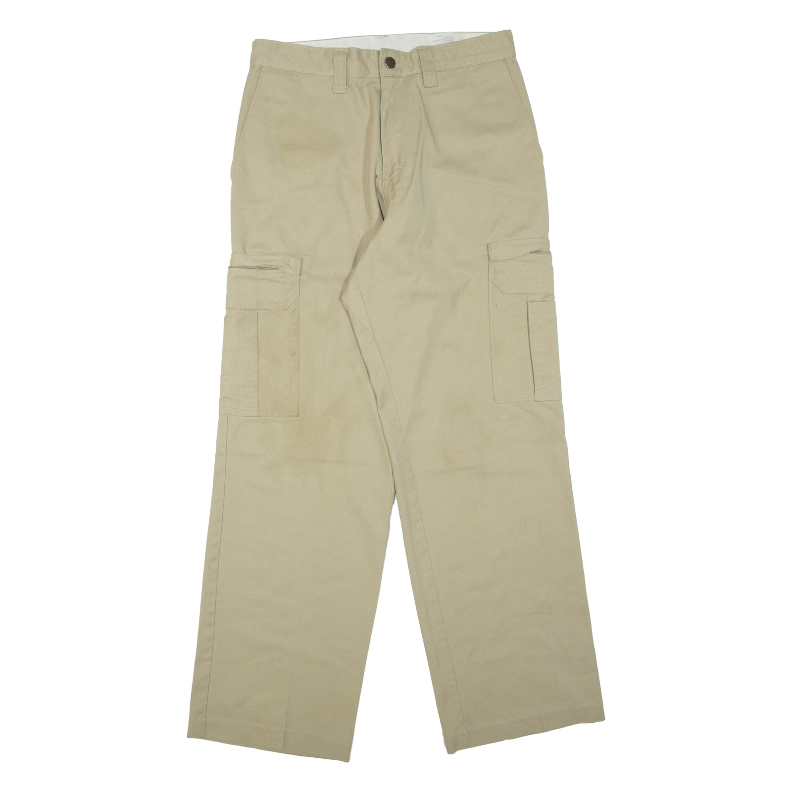 DICKIES Mens Trousers Beige Regular Straight W30 L32 Refurbished - N/A refurbished available on Cerqular