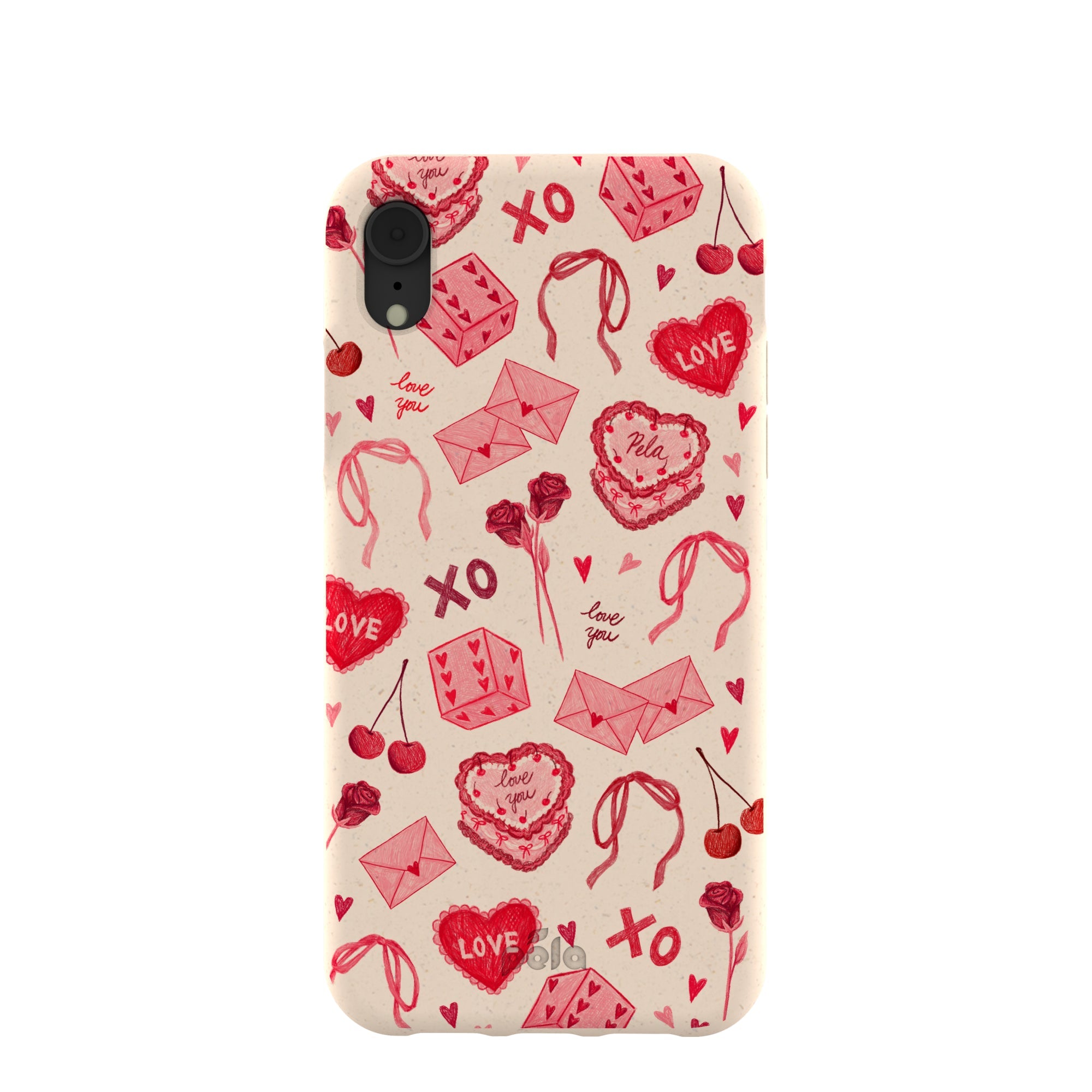 Seashell Love Pack iPhone XR Case Refurbished - Pela Case refurbished available on Cerqular