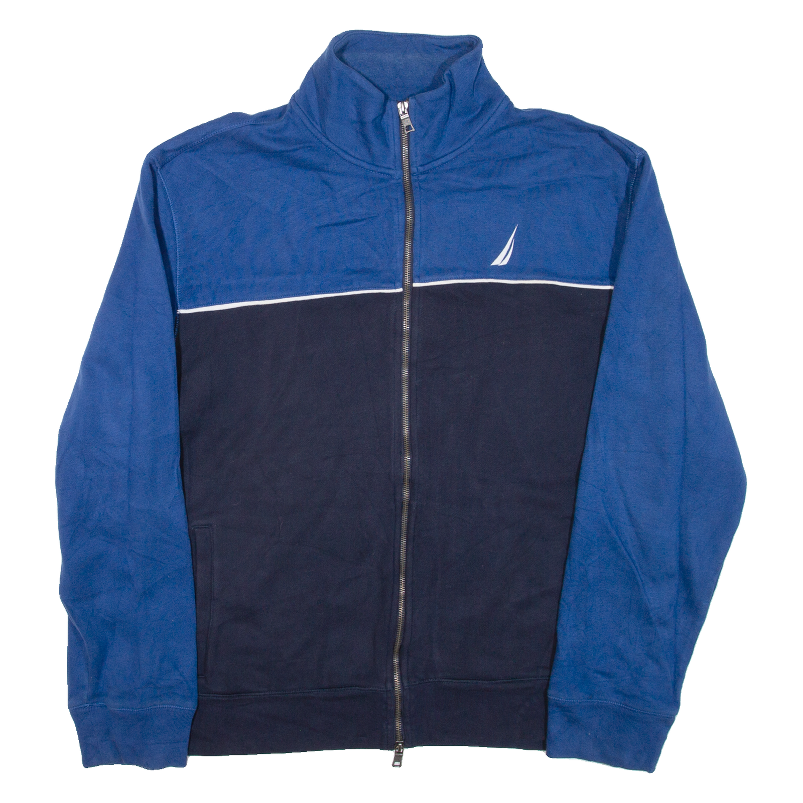 Buy NAUTICA Mens Jacket Blue Colourblock L Refurbished - $36.39 NAUTICA Mens Jacket Blue Colourblock L Refurbished - N/A refurbished available on Cerqular