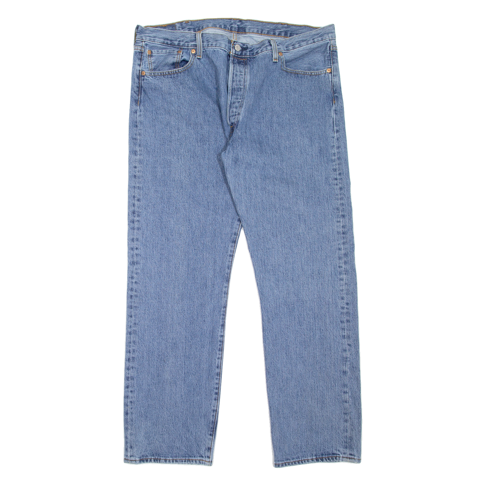LEVI'S Mens Jeans Blue Regular Straight W38 L32 Refurbished - N/A refurbished available on Cerqular