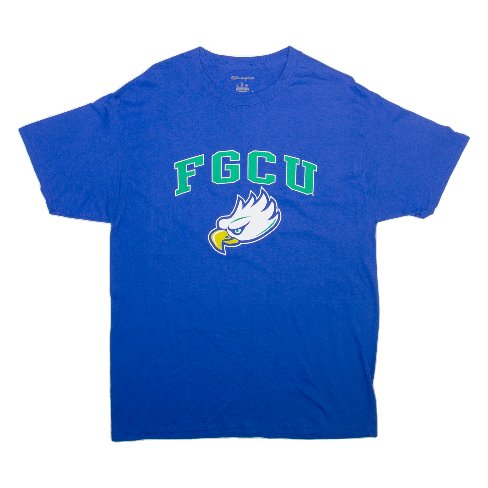 CHAMPION Mens T-Shirt Blue L Refurbished - N/A refurbished available on Cerqular
