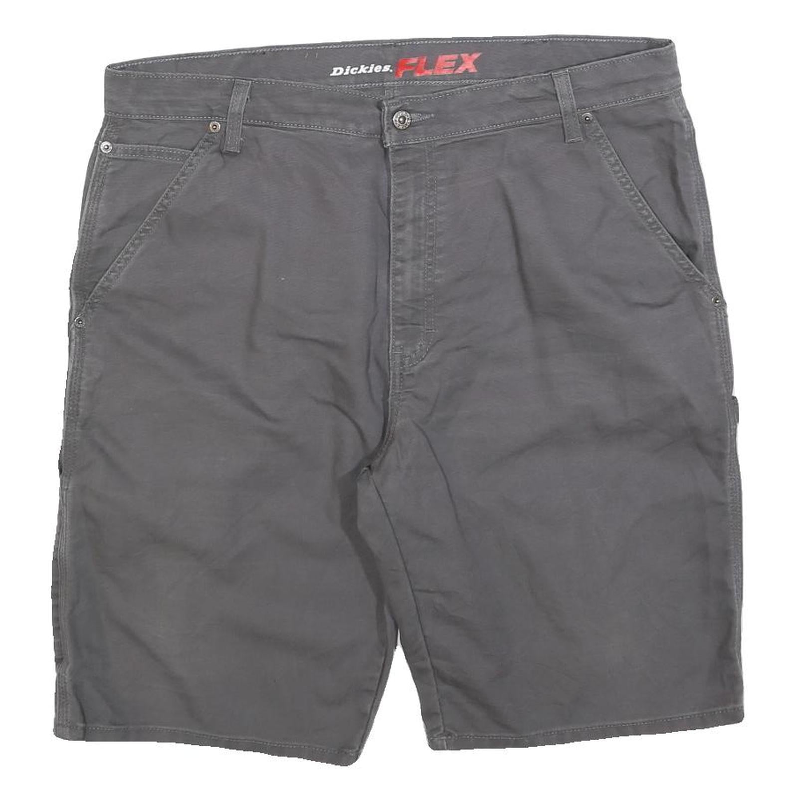 DICKIES Mens Grey Cotton Blend Casual Shorts XL W38 Workwear Utility Refurbished - N/A refurbished available on Cerqular