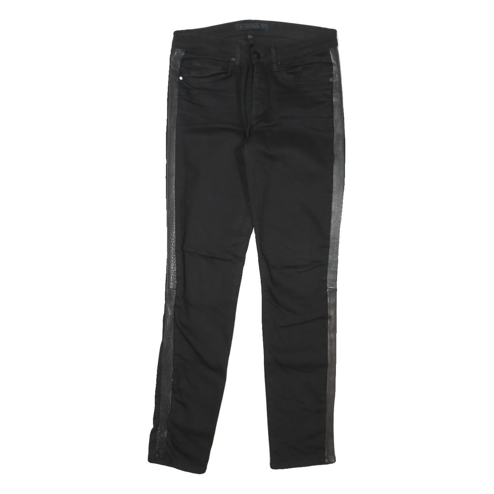 Buy JUICY COUTURE Womens Regular Black Cotton Blend Zip Trousers W30 L29 Side Stripe Refurbished - $41.59 JUICY COUTURE Womens Regular Black Cotton Blend Zip Trousers W30 L29 Side Stripe Refurbished - N/A refurbished available on Cerqular