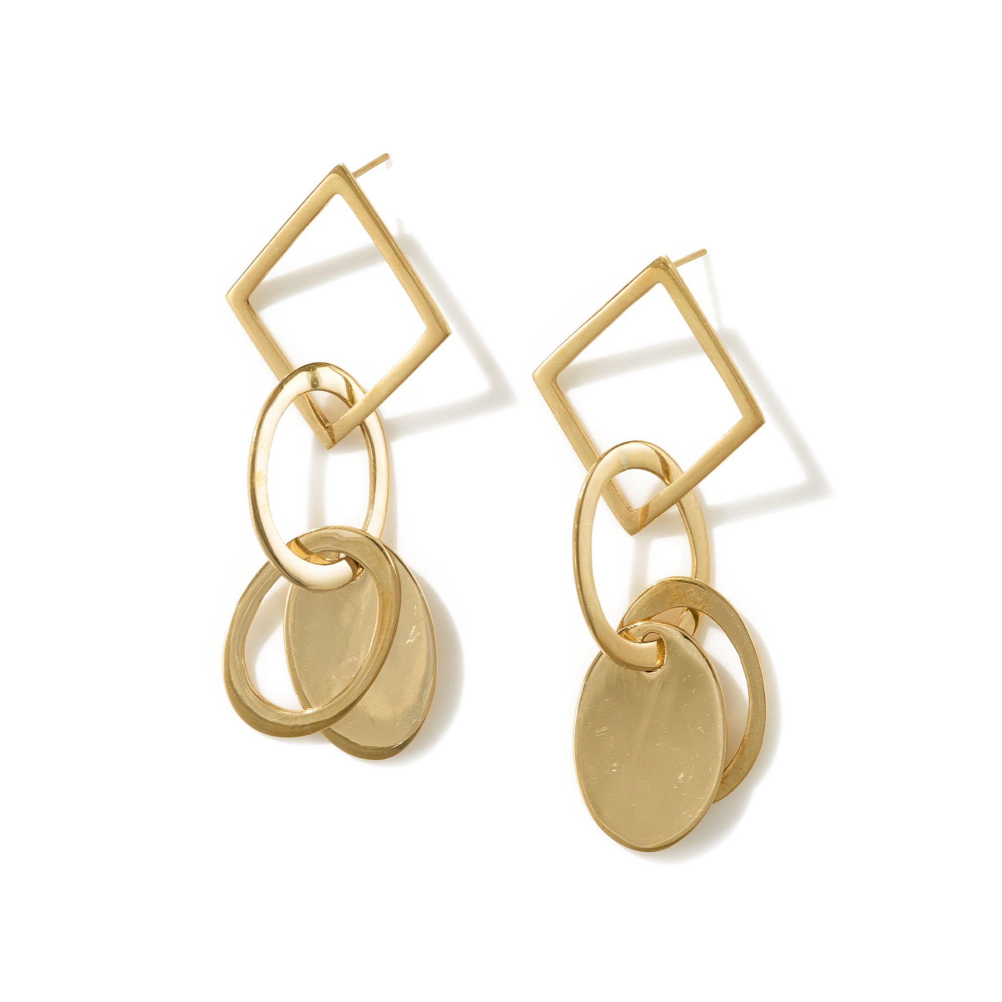 Kia Link Earrings Refurbished - Raven + Lily refurbished available on Cerqular