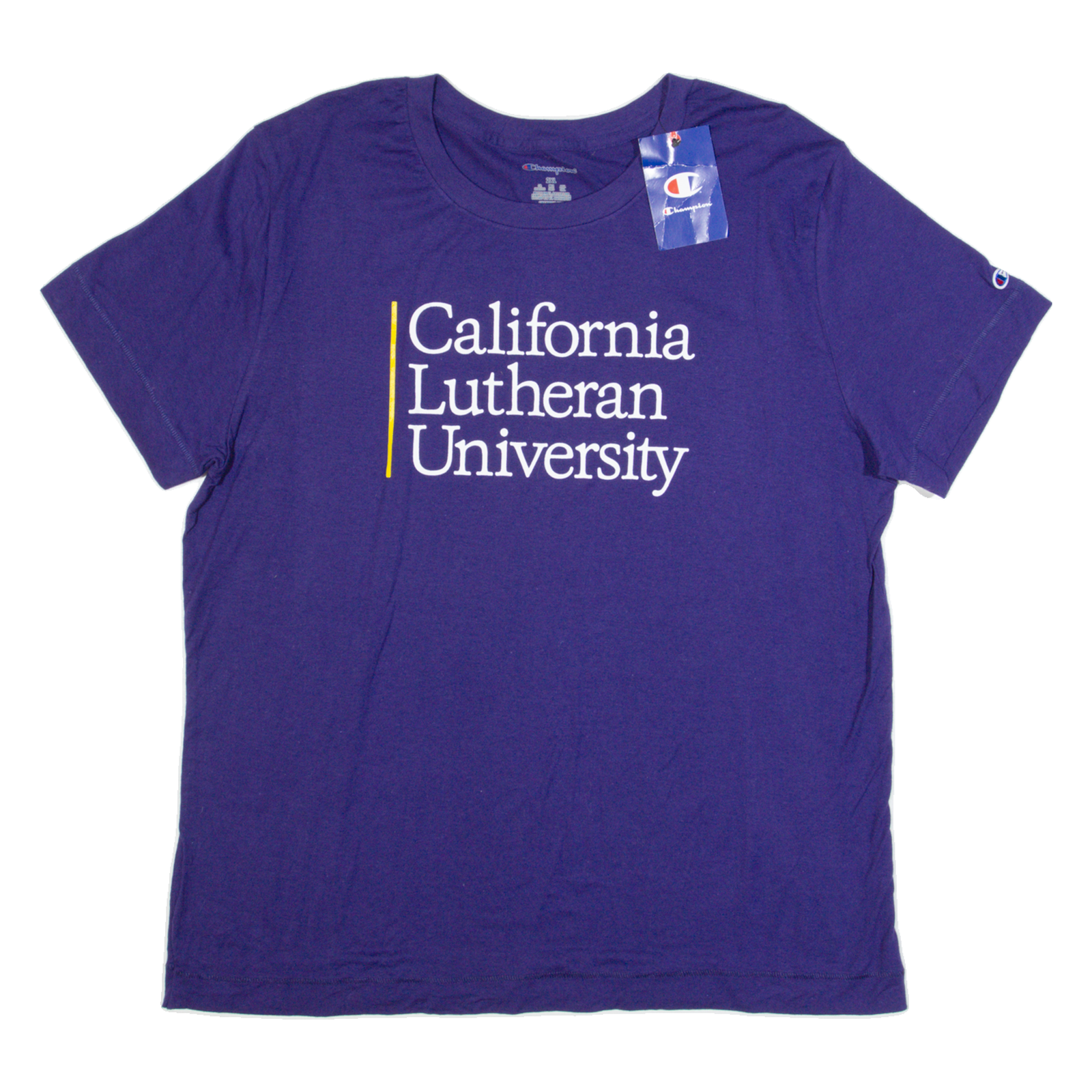 CHAMPION California Lutheran University Womens T-Shirt Purple USA 2XL Refurbished - N/A refurbished available on Cerqular