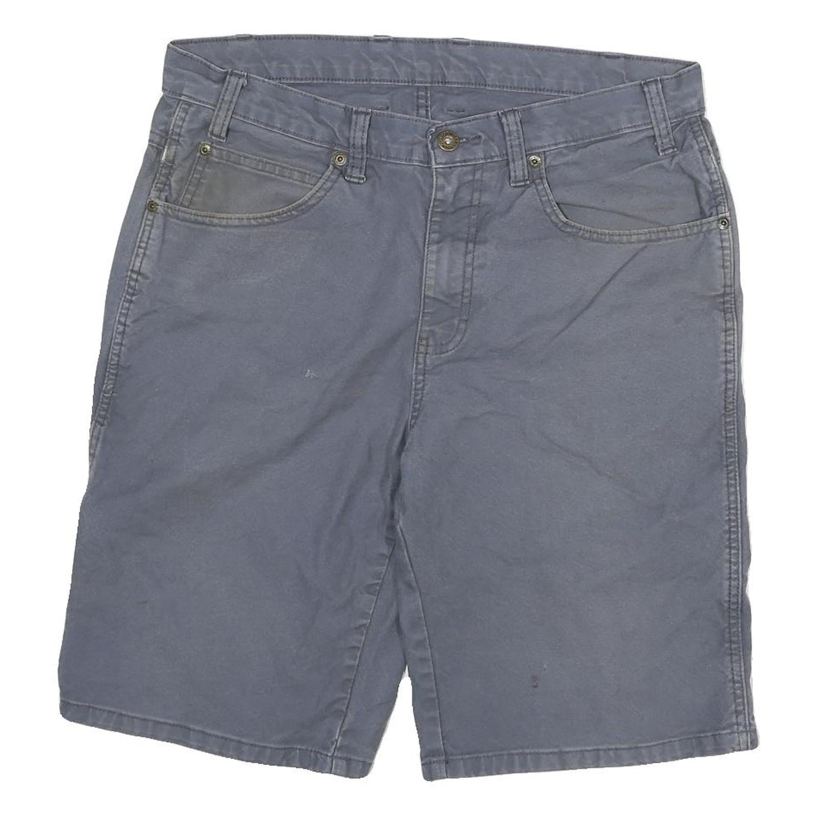 DICKIES Mens Shorts Blue Casual L W32 Cotton Blend Comfortable Workwear Refurbished - N/A refurbished available on Cerqular