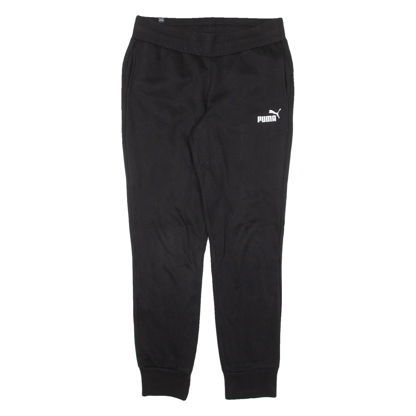 PUMA Womens Joggers Black Tapered S W29 L28 Refurbished - N/A refurbished available on Cerqular