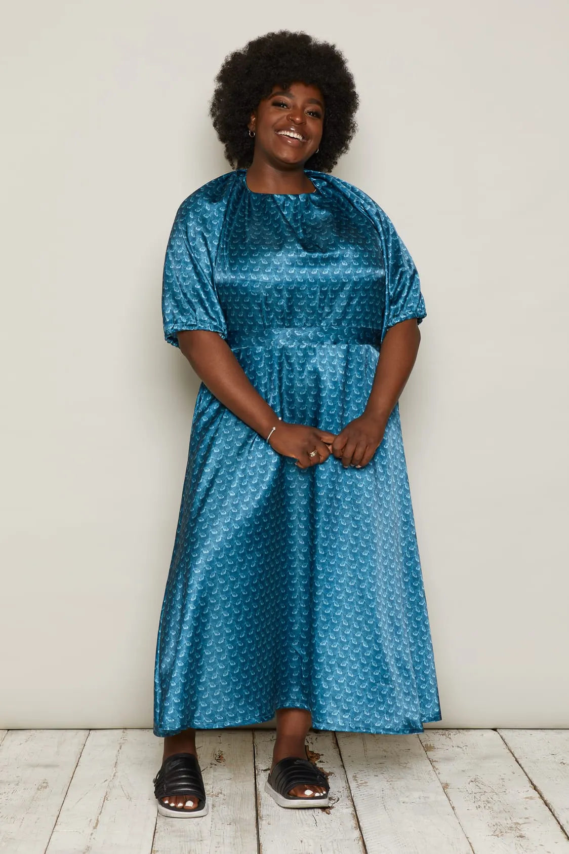 Flosi Dress (Blue) | size: XS Refurbished - N/A refurbished available on Cerqular