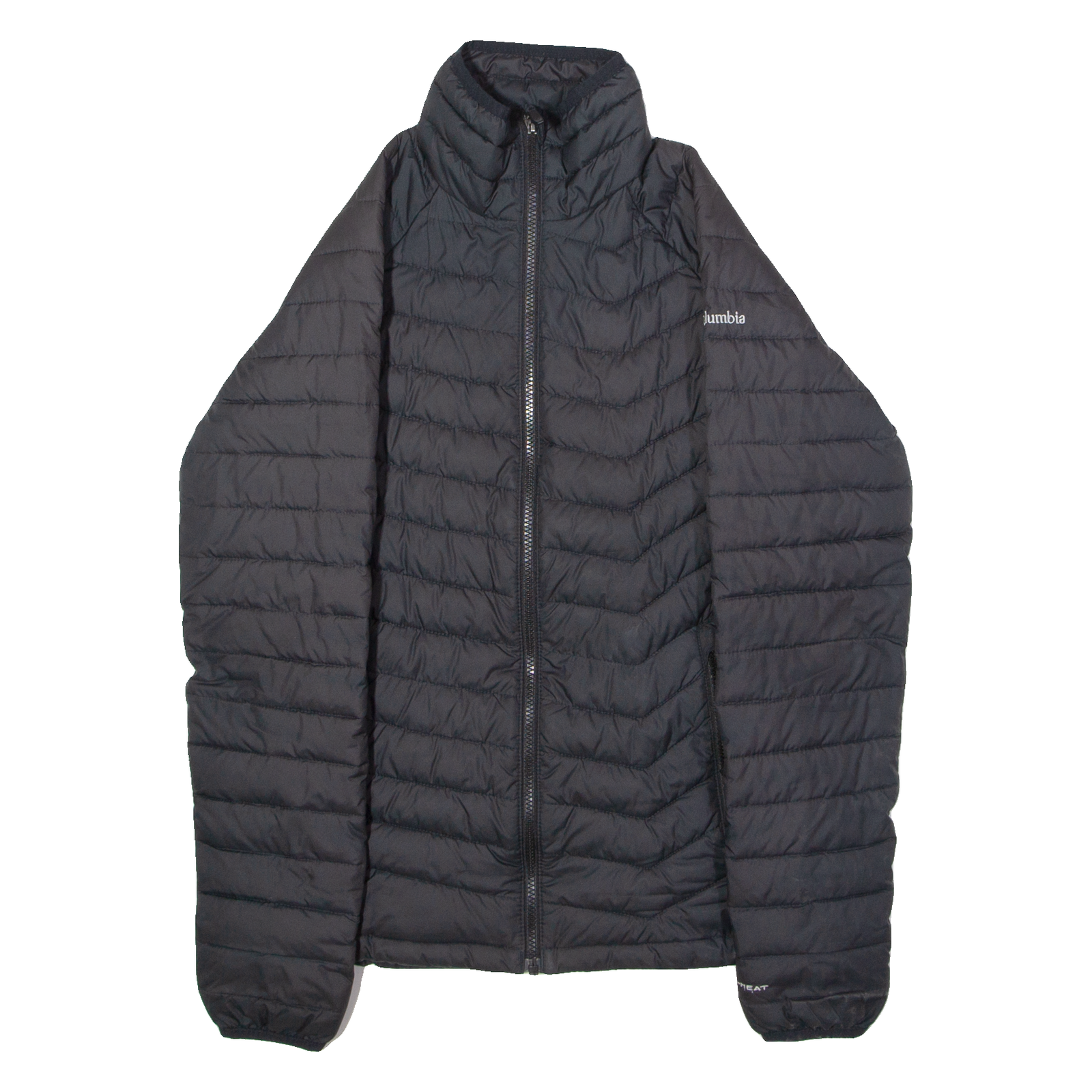 COLUMBIA Womens Puffer Jacket Black S Refurbished - N/A refurbished available on Cerqular