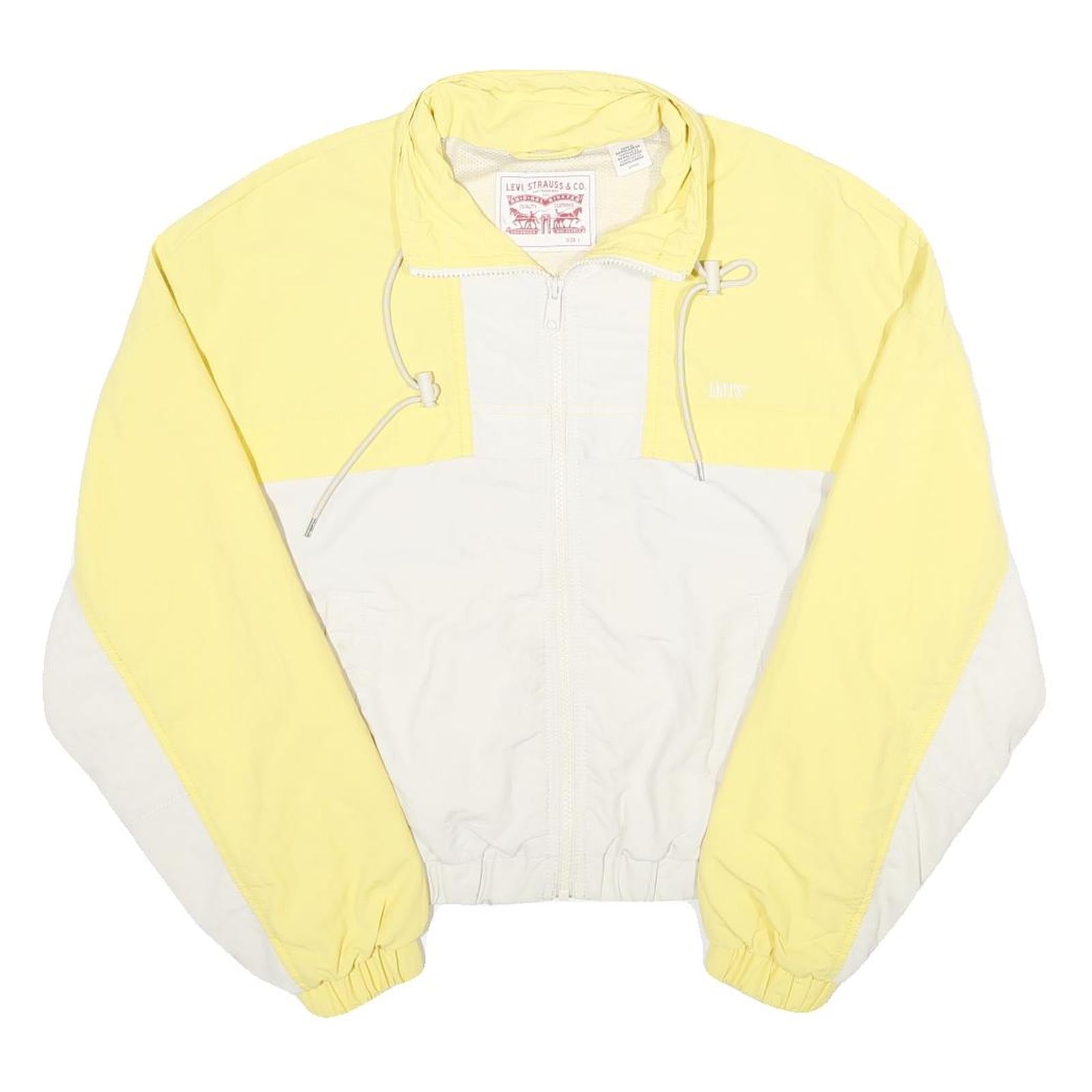 Buy LEVI'S Womens Yellow & White Nylon Zip Jacket S Colourblock Casual Lightweight Refurbished - $57.19 LEVI'S Womens Yellow & White Nylon Zip Jacket S Colourblock Casual Lightweight Refurbished - N/A refurbished available on Cerqular