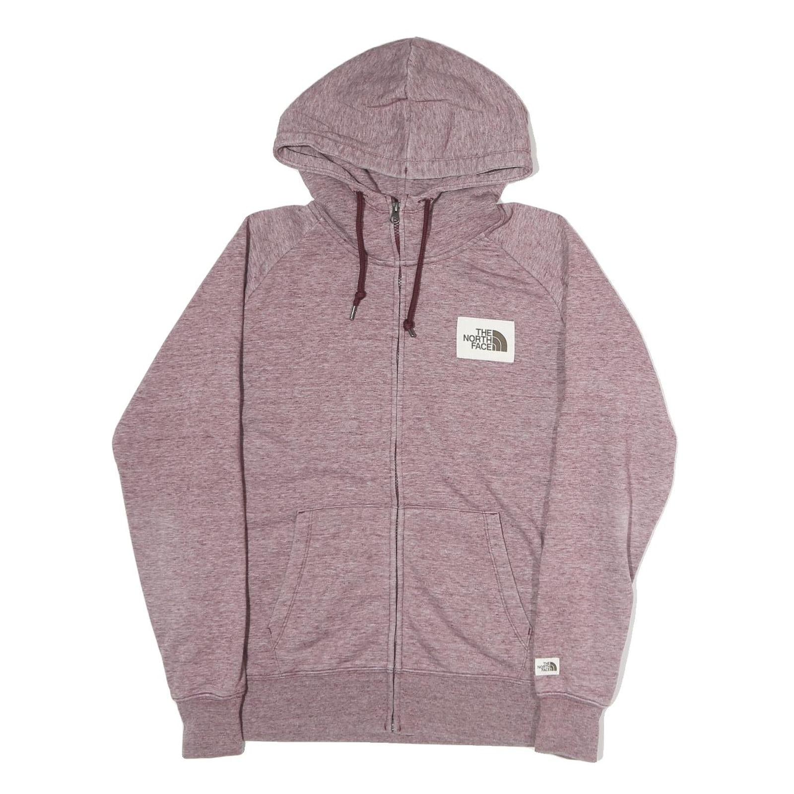 THE NORTH FACE Womens Pink Full Zip Hoodie M Cotton Blend Casual Outdoor Wear Refurbished - N/A refurbished available on Cerqular