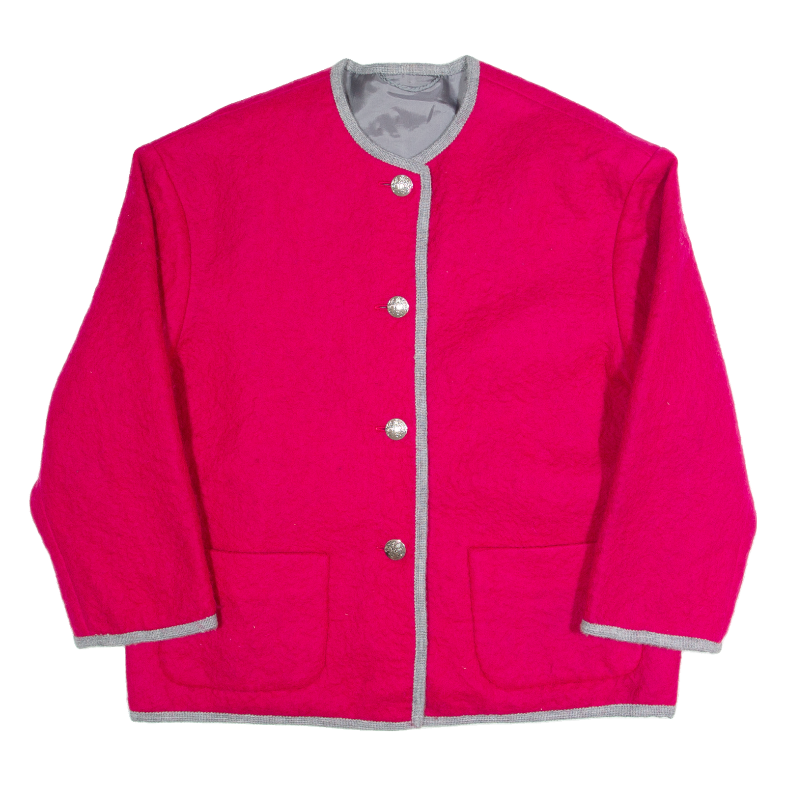 Womens Blazer Jacket Pink L Refurbished - N/A refurbished available on Cerqular