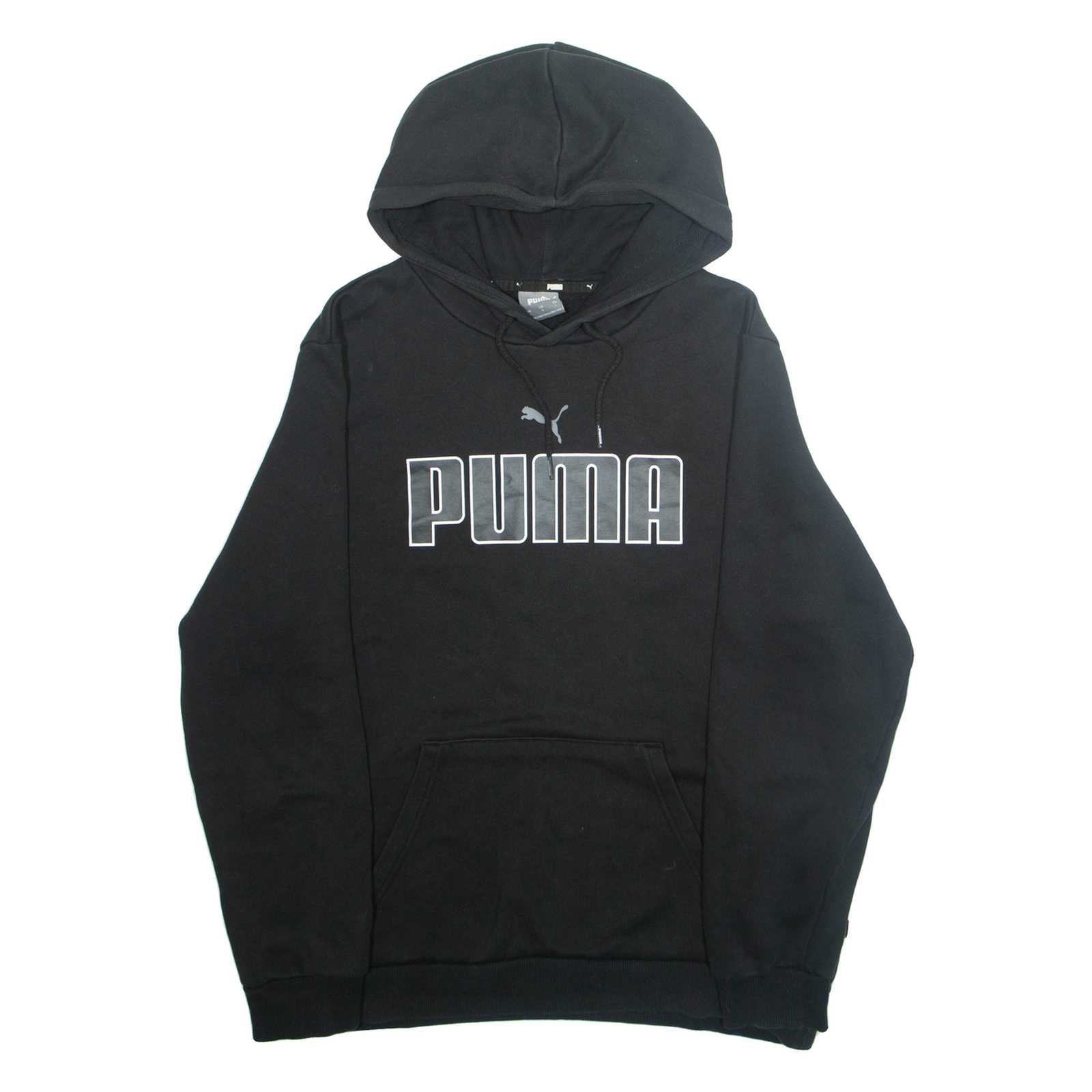 PUMA Mens Black Hoodie L Refurbished - N/A refurbished available on Cerqular