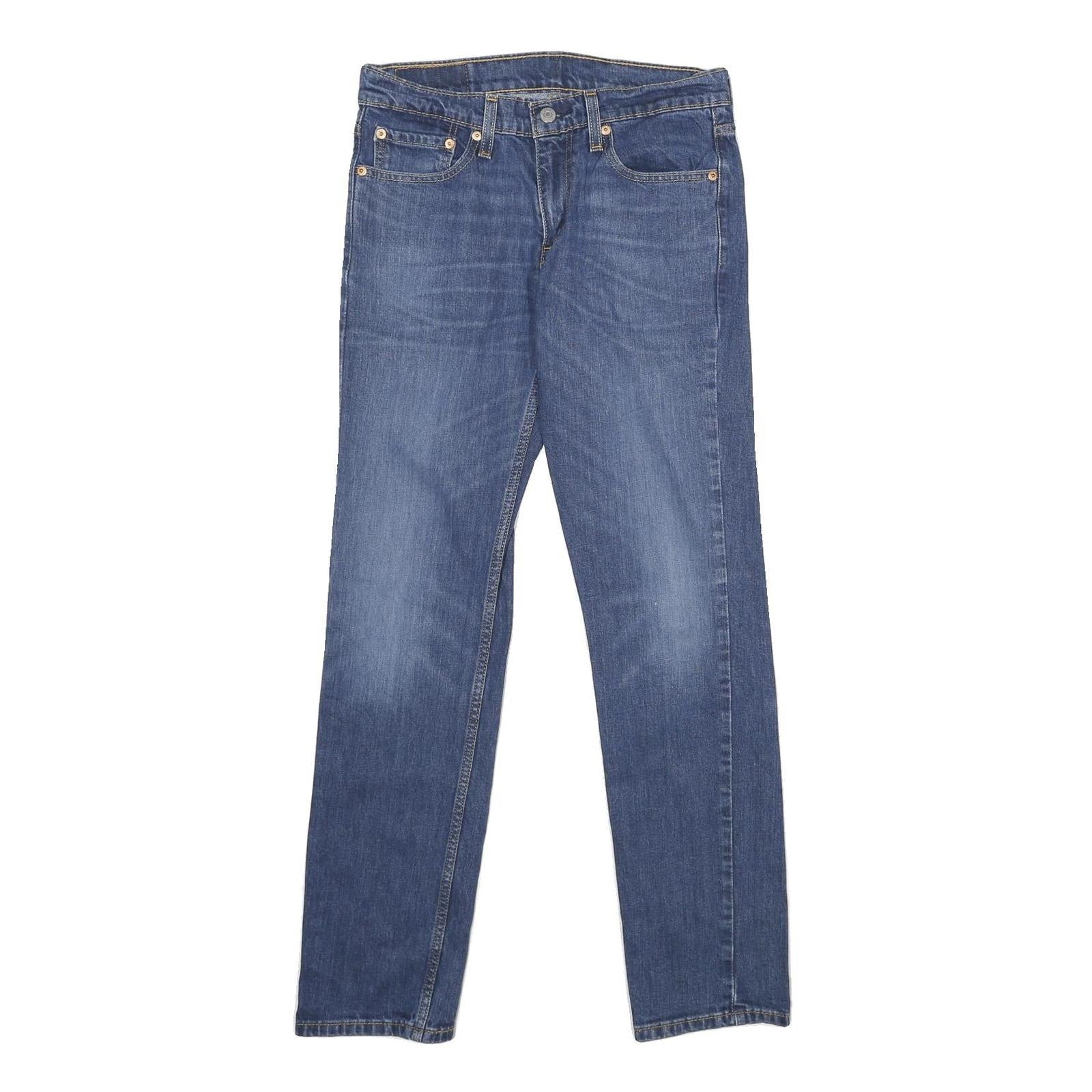 LEVI'S 511 Slim Mens Jeans Blue Slim Skinny Denim Medium W29 L32 Classic Zip Refurbished - N/A refurbished available on Cerqular