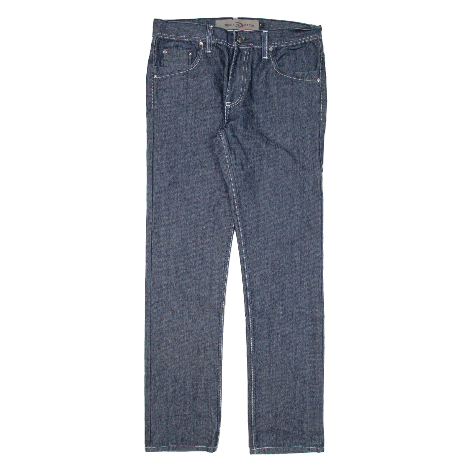 DRIVER Mens Jeans Blue Regular Straight W33 L32 Refurbished - N/A refurbished available on Cerqular