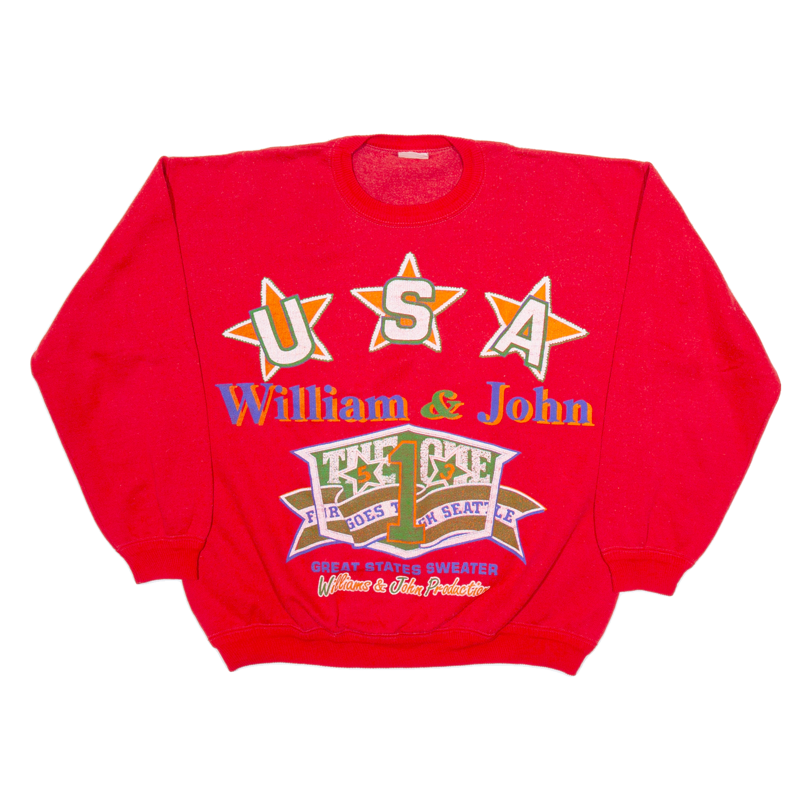 Buy WILLIAM & JOHN USA Mens Sweatshirt Red USA M Refurbished - $27.29 WILLIAM & JOHN USA Mens Sweatshirt Red USA M Refurbished - N/A refurbished available on Cerqular