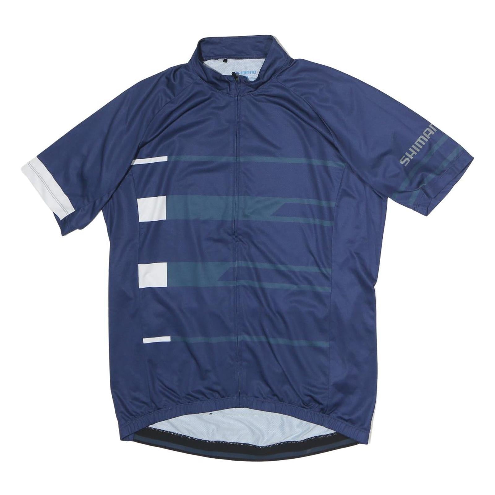 Buy SHIMANO Mens Blue Graphic T-Shirt L Short Sleeve Stand Collar Cycling Jersey Refurbished - $23.39 SHIMANO Mens Blue Graphic T-Shirt L Short Sleeve Stand Collar Cycling Jersey Refurbished - N/A refurbished available on Cerqular