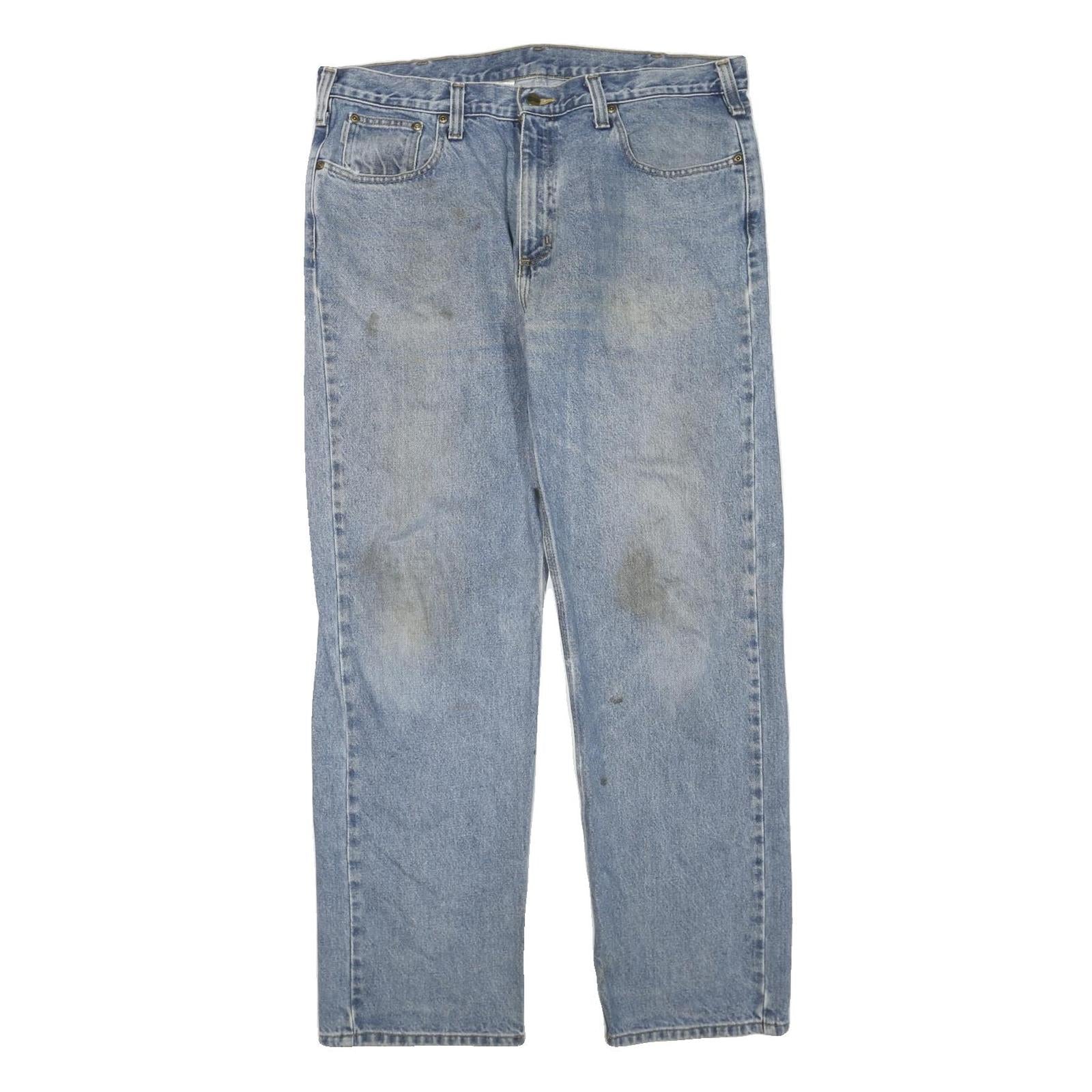 Buy CARHARTT Mens Regular Fit Blue Denim Jeans W38 L32 Workwear Zip Closure Casual Refurbished - $40.29 CARHARTT Mens Regular Fit Blue Denim Jeans W38 L32 Workwear Zip Closure Casual Refurbished - N/A refurbished available on Cerqular