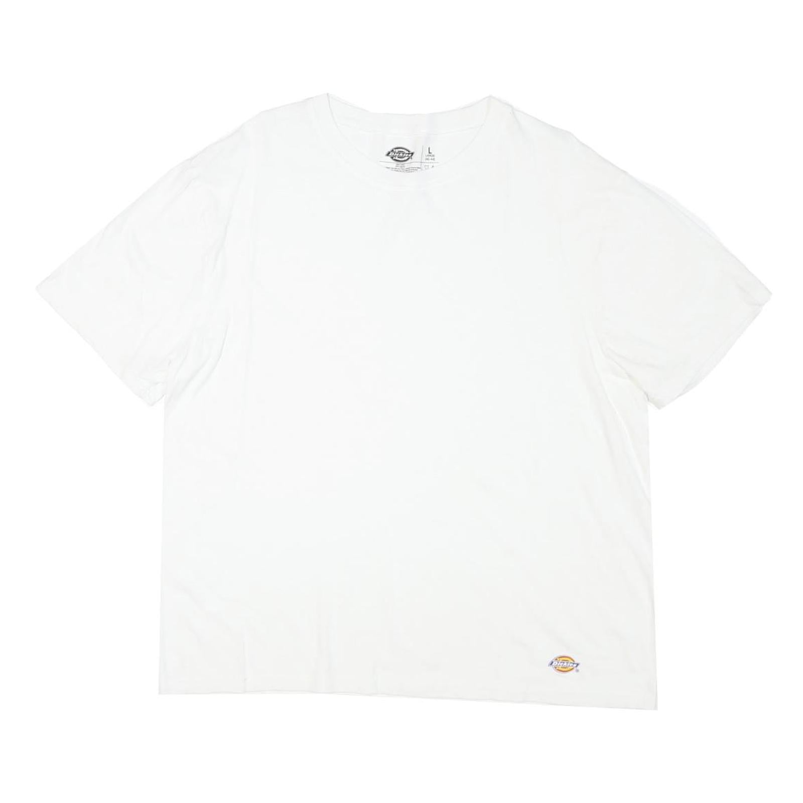 Buy DICKIES Mens White Classic T-Shirt L Short Sleeve Crew Neck Plain Essential Refurbished - $22.09 DICKIES Mens White Classic T-Shirt L Short Sleeve Crew Neck Plain Essential Refurbished - N/A refurbished available on Cerqular