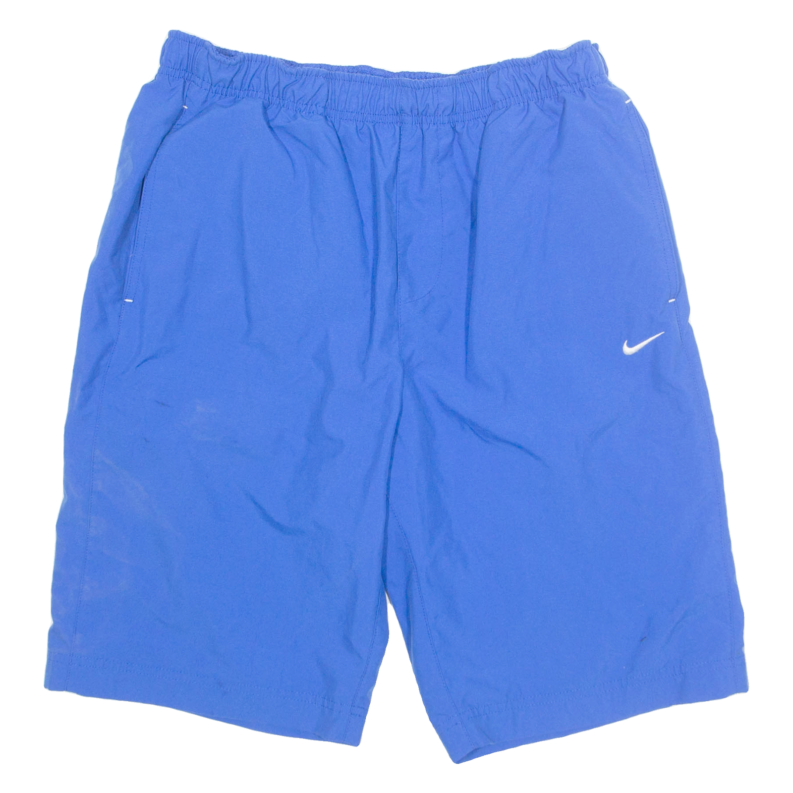 NIKE Mesh Lined Sports Mens Swimming Shorts Blue L W30 Refurbished - N/A refurbished available on Cerqular