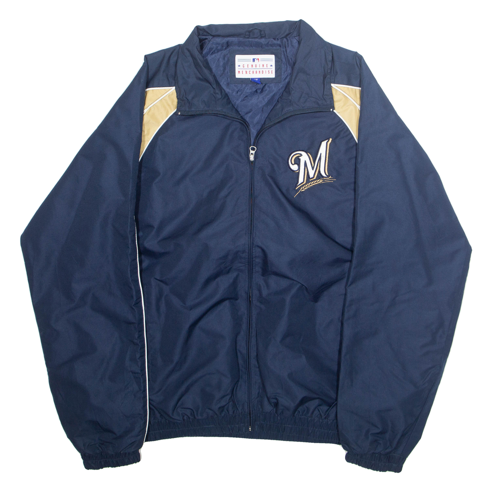 GENUINE MERCHANDISE Mens Jacket Blue USA M Refurbished - N/A refurbished available on Cerqular