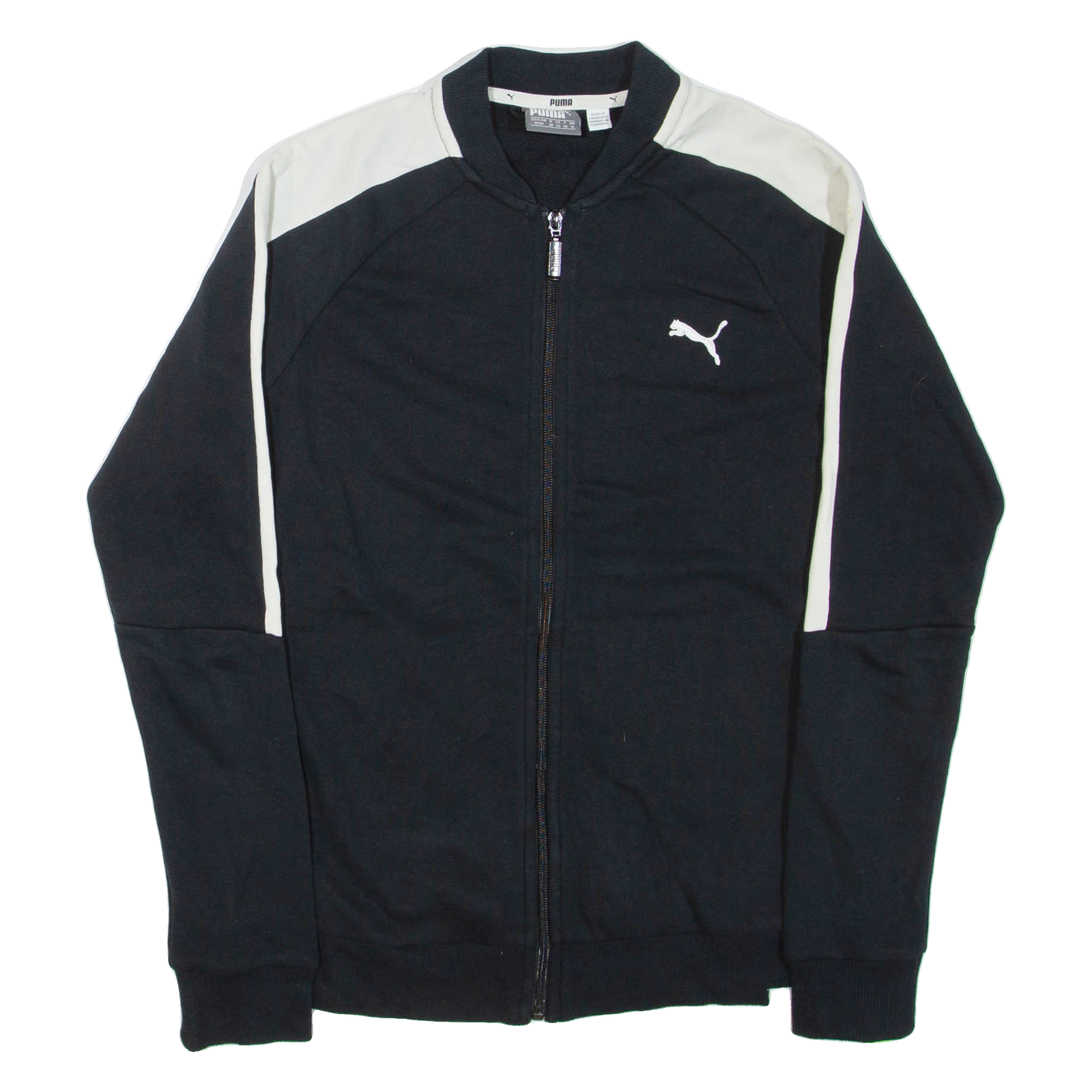 PUMA Mens Track Jacket Black M Refurbished - N/A refurbished available on Cerqular