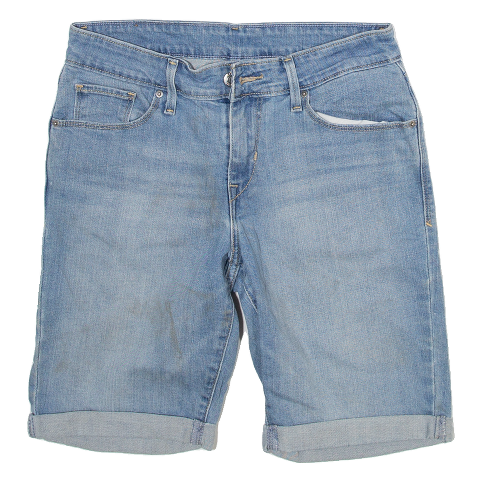 Buy LEVI'S Womens Jorts Shorts Blue S W27 Refurbished - $20.79 LEVI'S Womens Jorts Shorts Blue S W27 Refurbished - N/A refurbished available on Cerqular