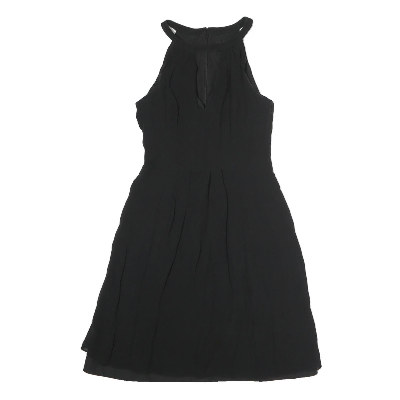 TED BAKER Womens Black Sleeveless Day Dress Polyester S Elegant UK S Refurbished - N/A refurbished available on Cerqular