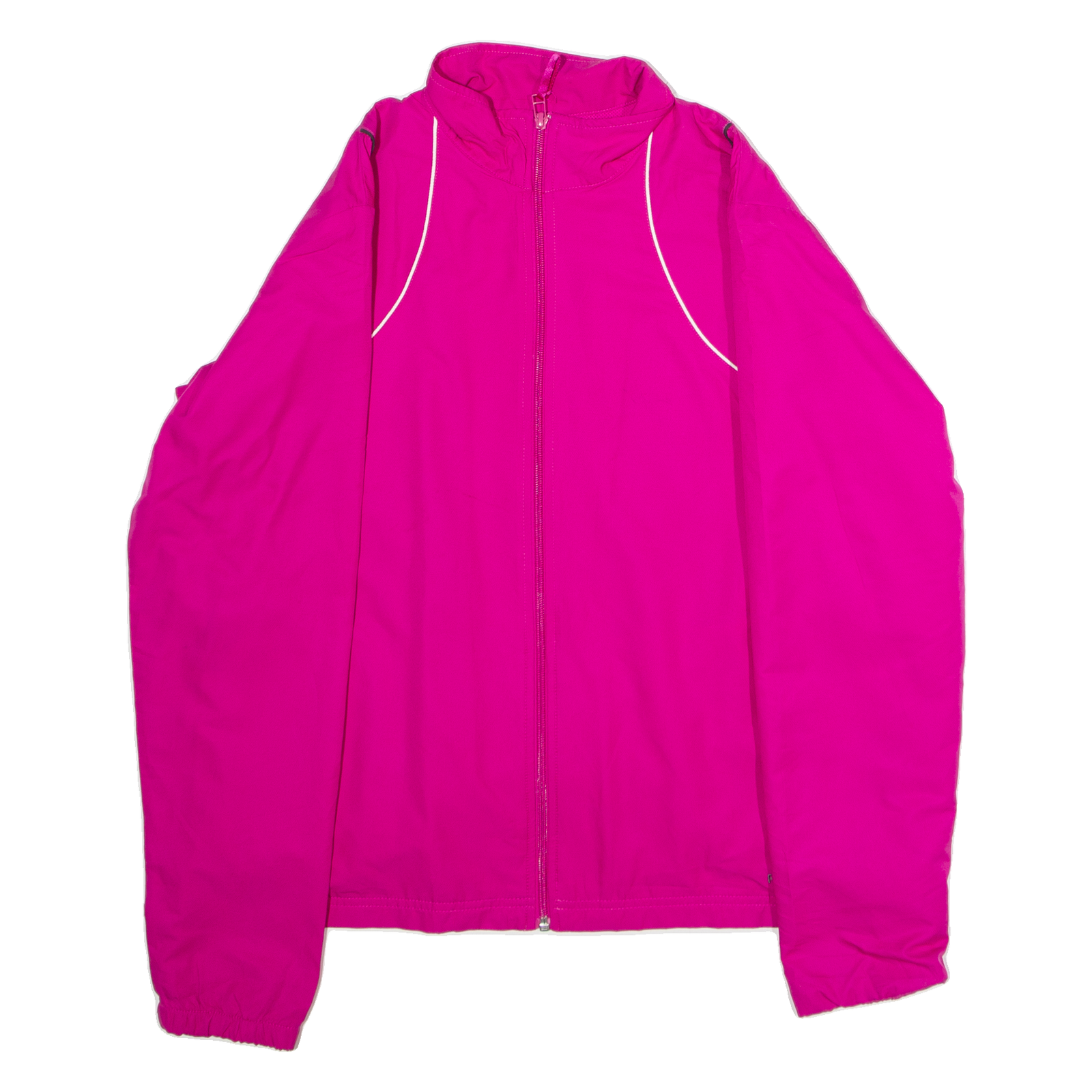 REEBOK Womens Windbreaker Jacket Pink XL Refurbished - N/A refurbished available on Cerqular