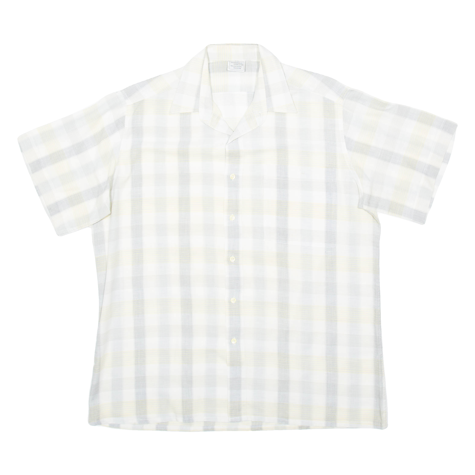 Mens Shirt Grey Check L Refurbished - N/A refurbished available on Cerqular