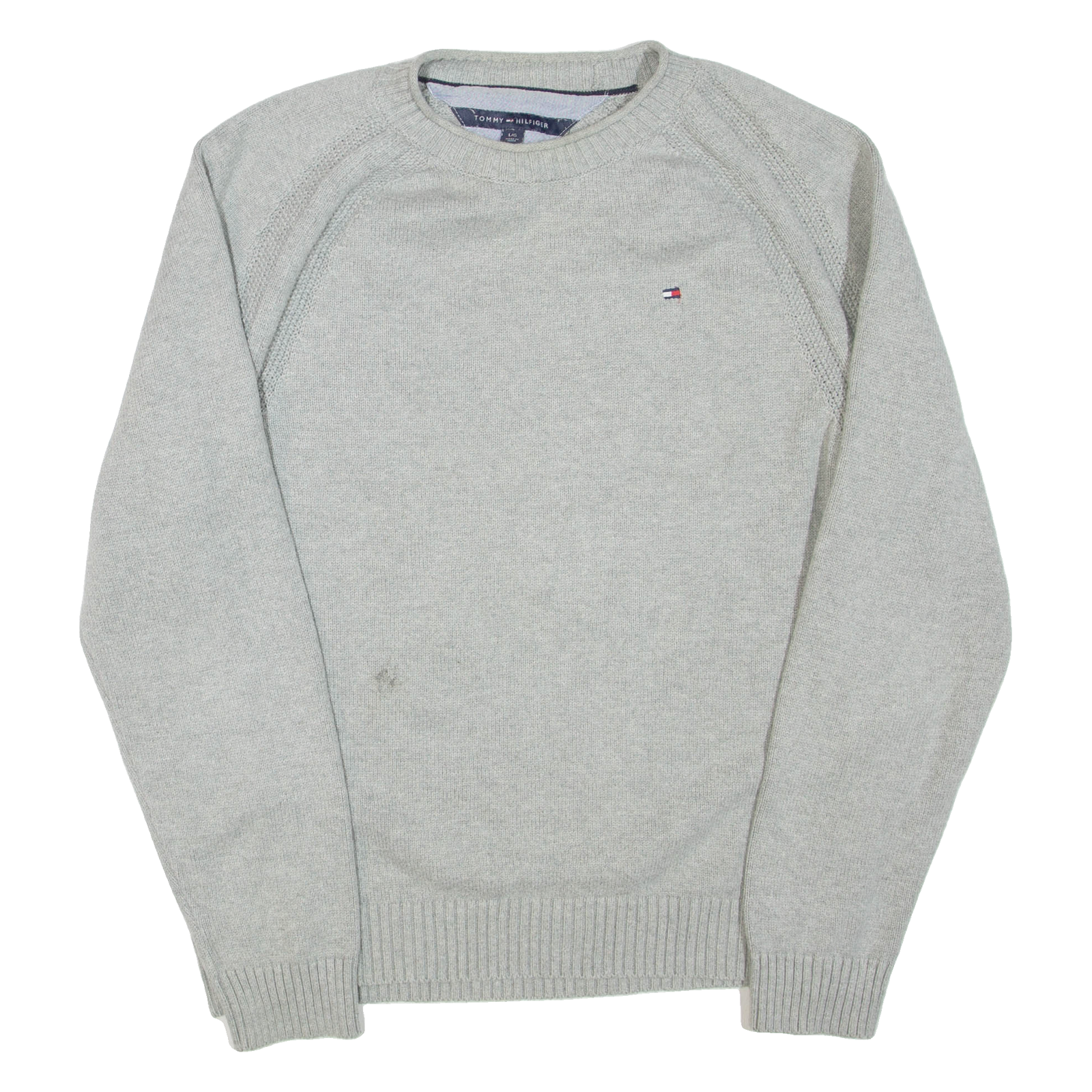Buy TOMMY HILFIGER Mens Jumper Grey Tight Knit L Refurbished - $29.89 TOMMY HILFIGER Mens Jumper Grey Tight Knit L Refurbished - N/A refurbished available on Cerqular