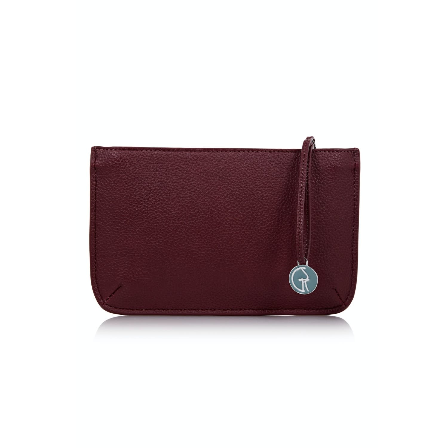 Vegan Leather Multi-Function Clutch In Red Refurbished - The Morphbag by GSK refurbished available on Cerqular