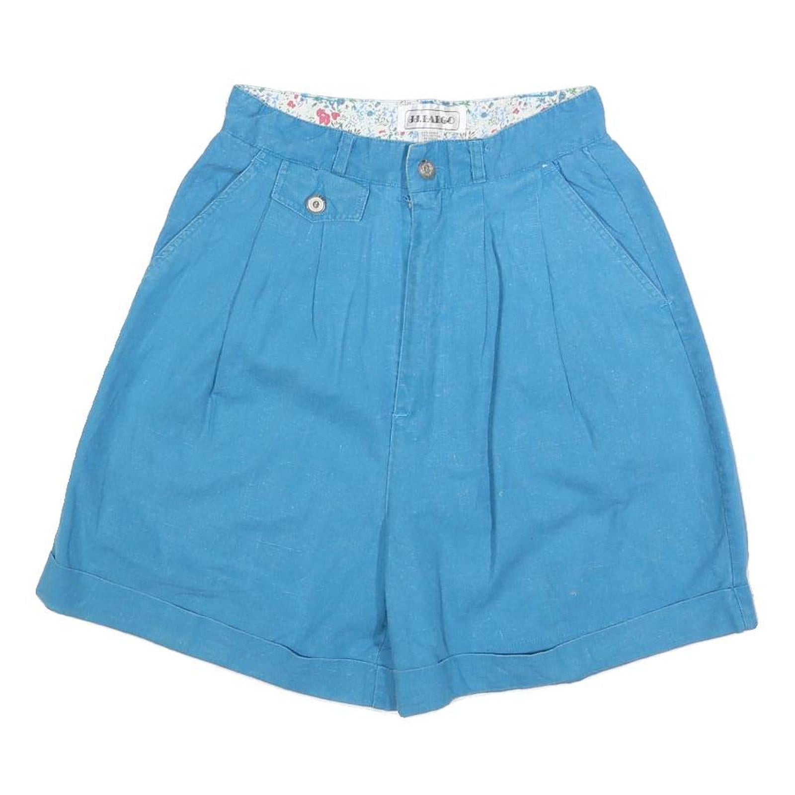 JJ FARGO Womens Shorts Blue Casual XS W25 Stylish Cotton Blend Summer Refurbished - N/A refurbished available on Cerqular