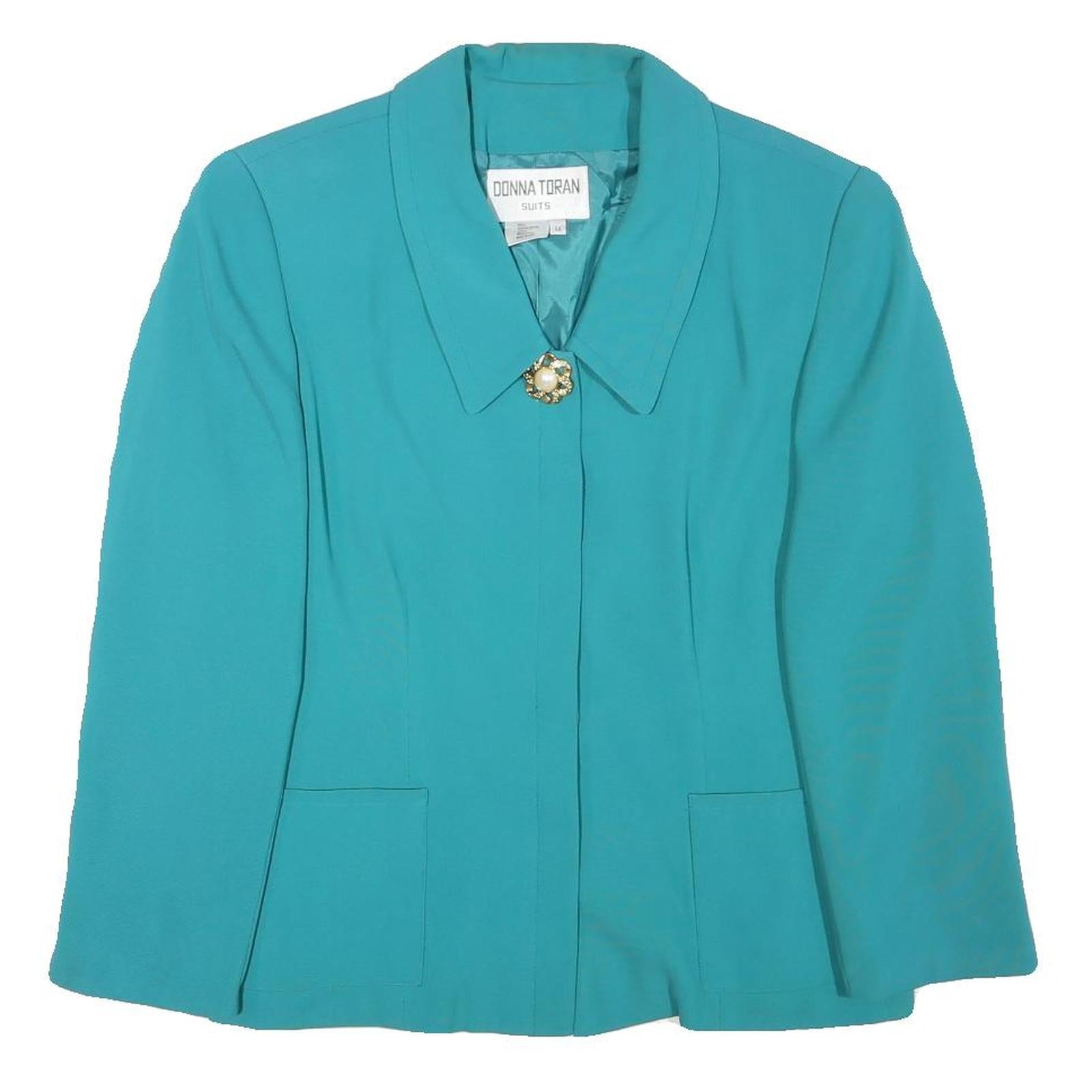 Buy DONNA TORAN Womens Blue Button Jacket M Polyester Blend Classic Elegant Light Refurbished - $48.09 DONNA TORAN Womens Blue Button Jacket M Polyester Blend Classic Elegant Light Refurbished - N/A refurbished available on Cerqular