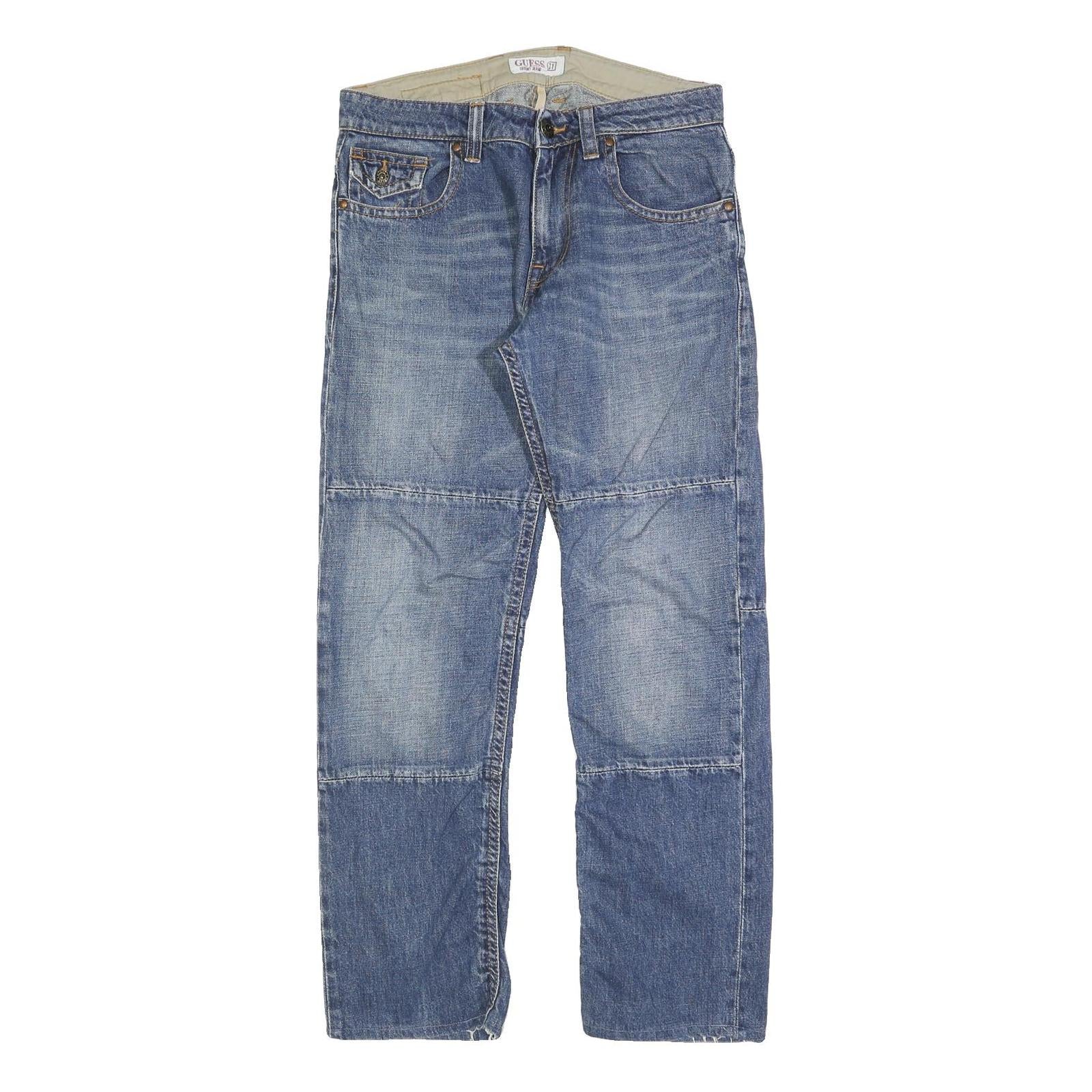 Buy GUESS Mens Blue Regular Fit Denim Jeans W31 L31 Classic Cotton Blend Zip Refurbished - $41.59 GUESS Mens Blue Regular Fit Denim Jeans W31 L31 Classic Cotton Blend Zip Refurbished - N/A refurbished available on Cerqular