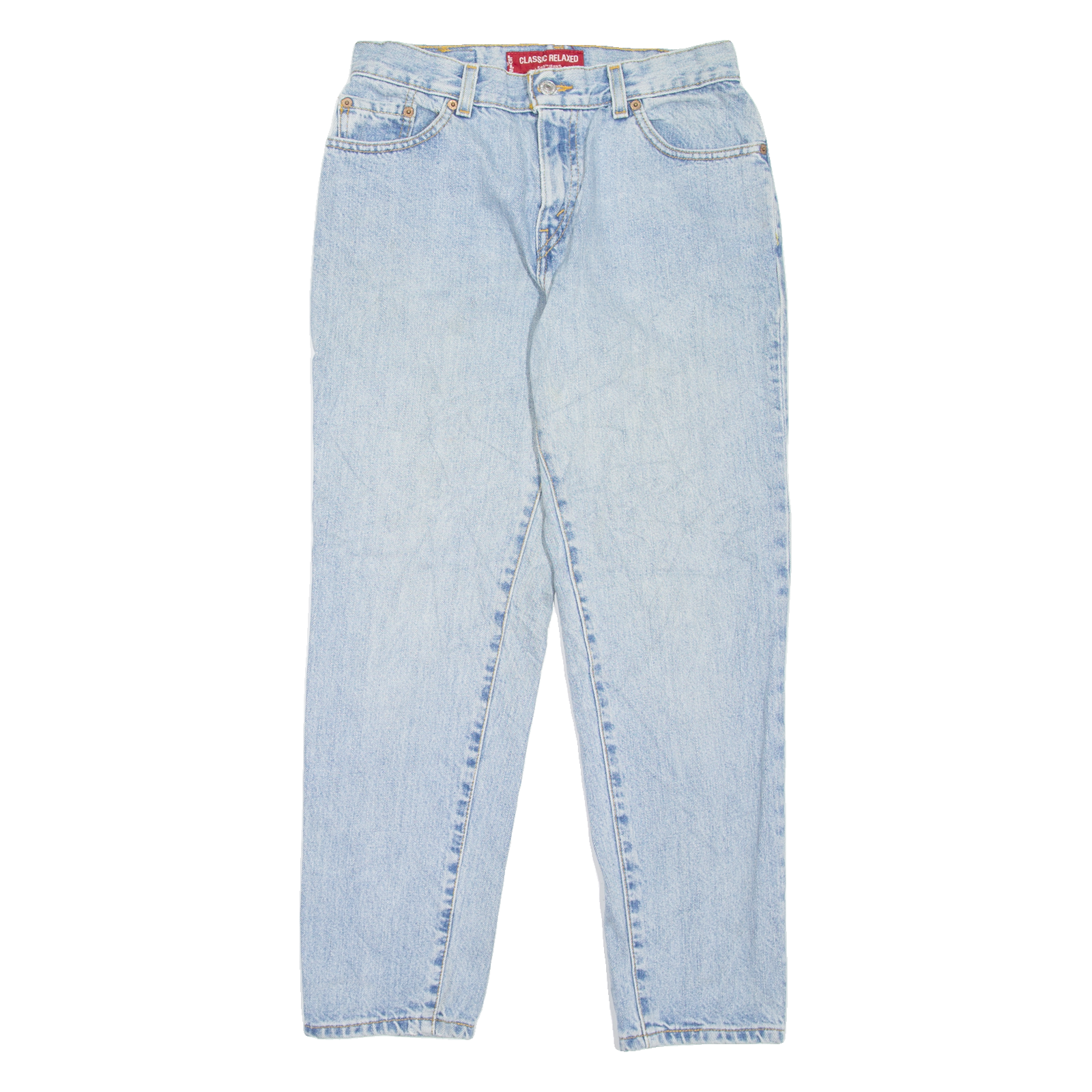 LEVI'S 550 Womens Jeans Blue Regular Mom Stone Wash W27 L27 Refurbished - N/A refurbished available on Cerqular