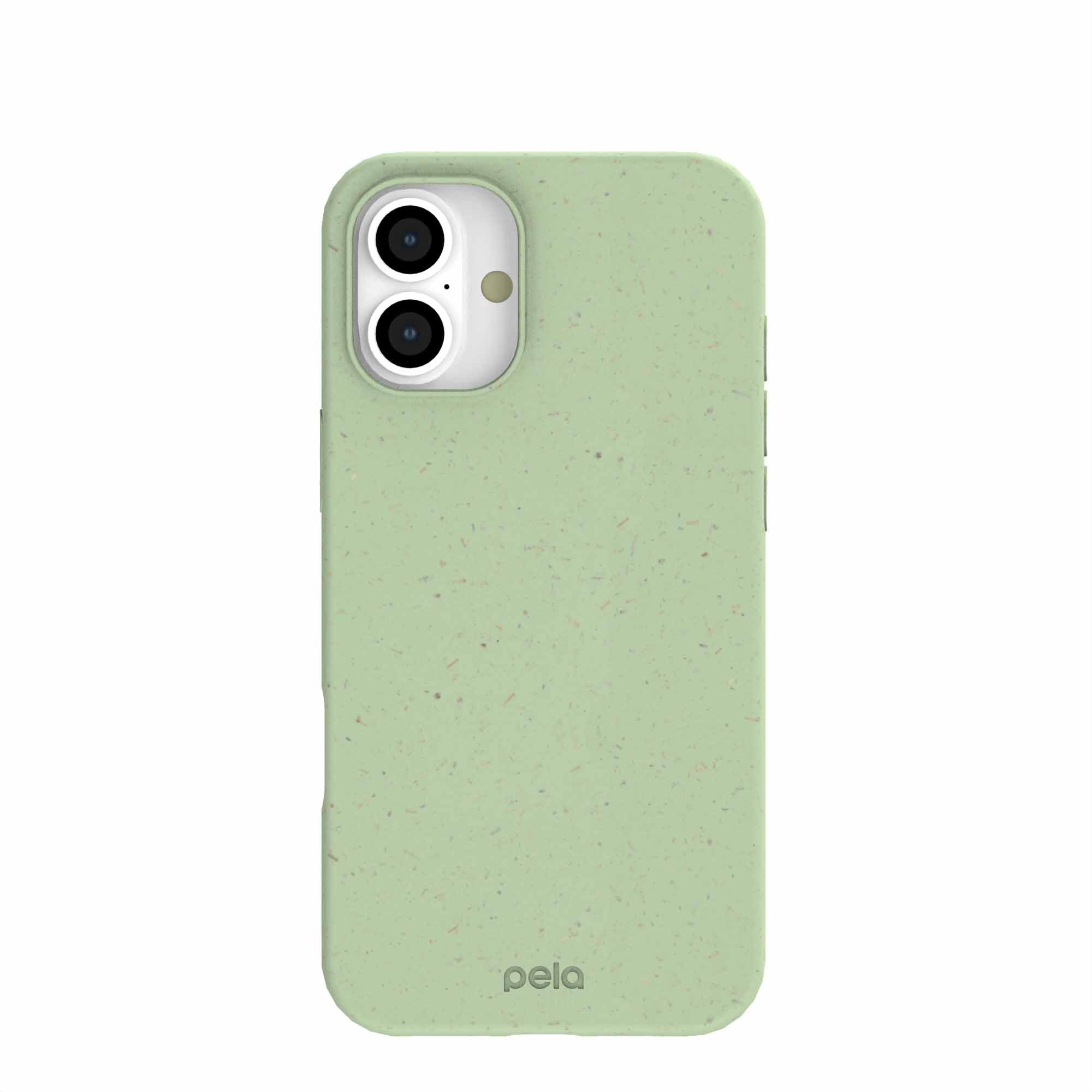 Sage Green iPhone 16 Plus Case Refurbished - Pela Case refurbished available on Cerqular