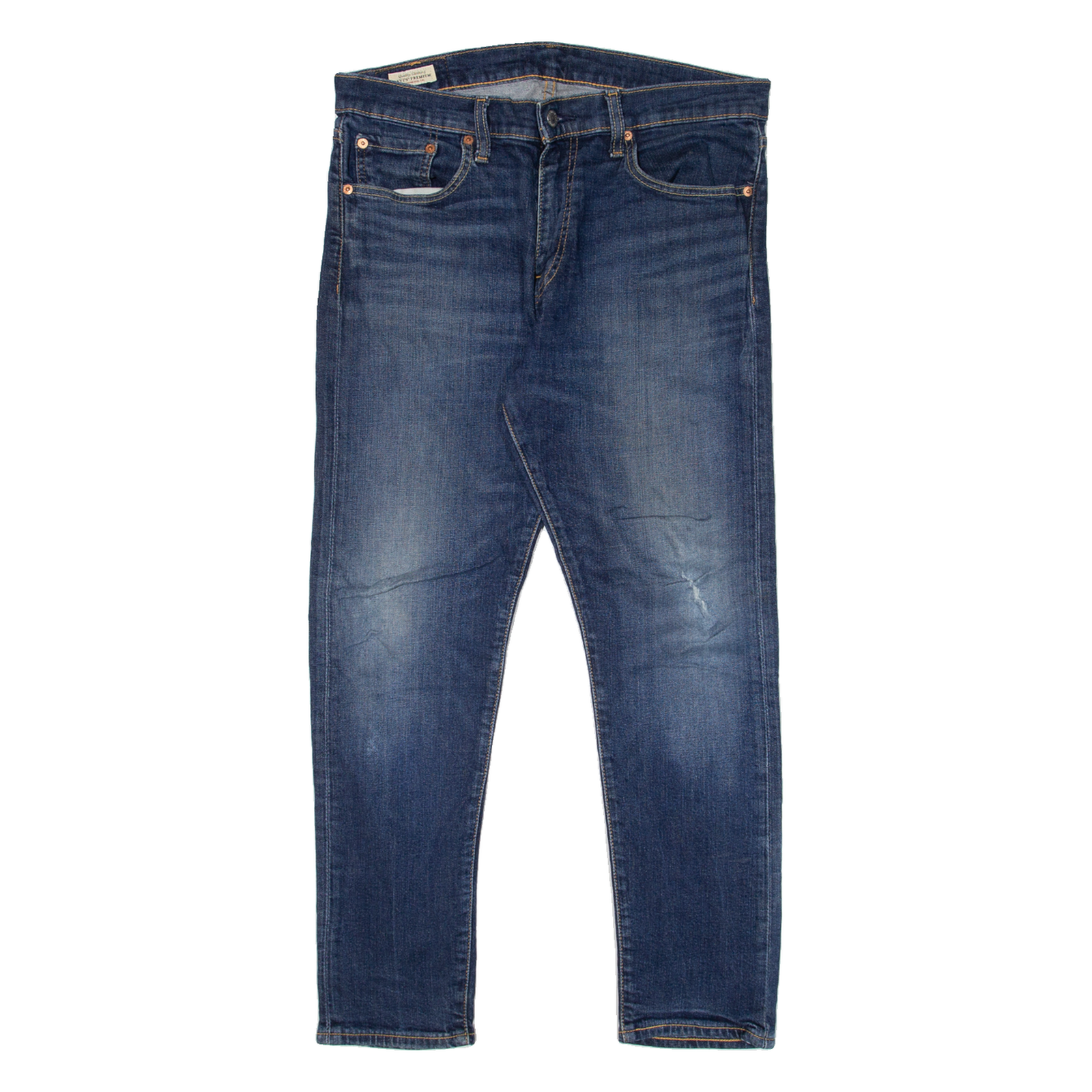 LEVI'S 512 BIG E Jeans Mens Blue Slim Tapered W33 L24 Refurbished - N/A refurbished available on Cerqular
