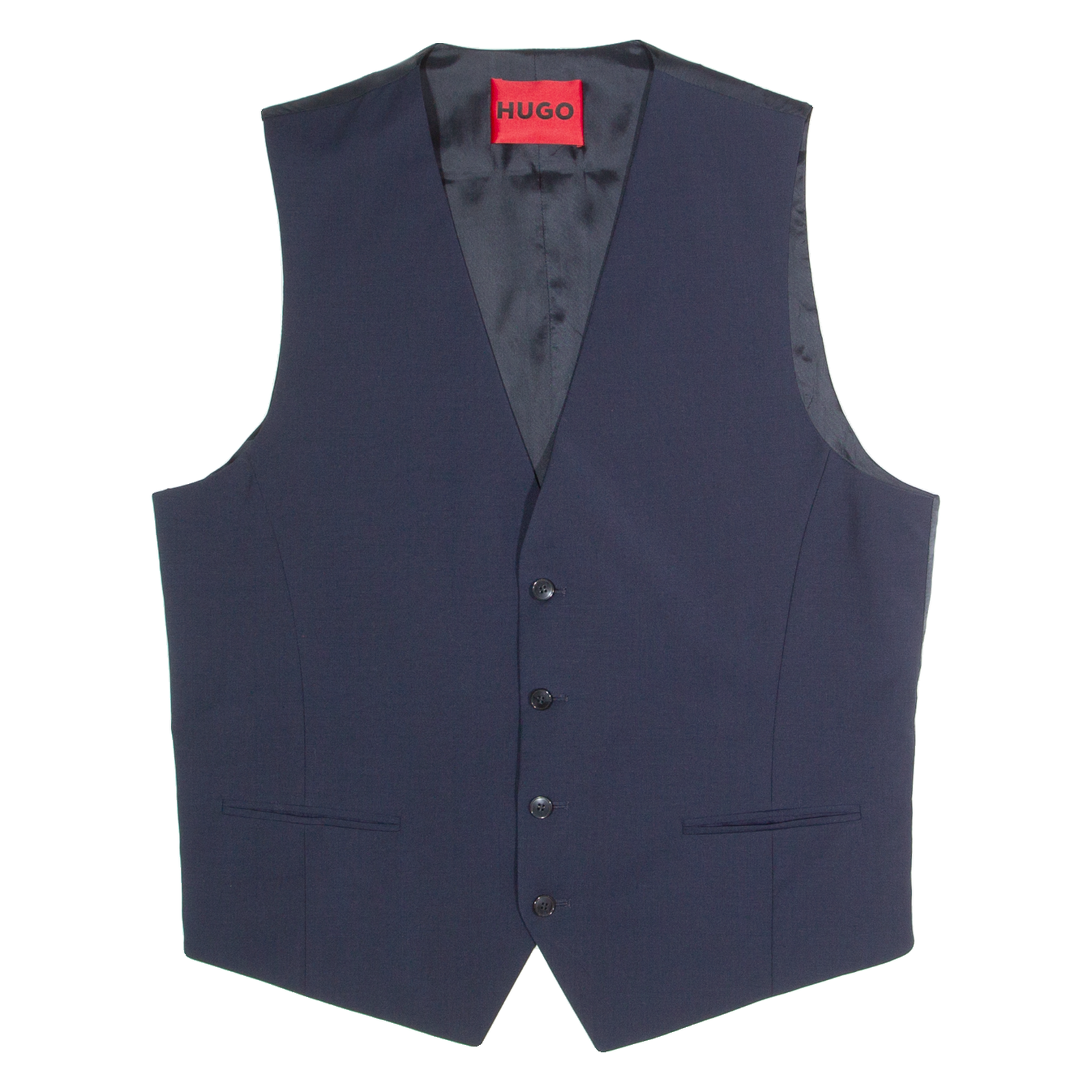 HUGO BOSS Mens Blazer Waistcoat Blue 90s M Refurbished - N/A refurbished available on Cerqular
