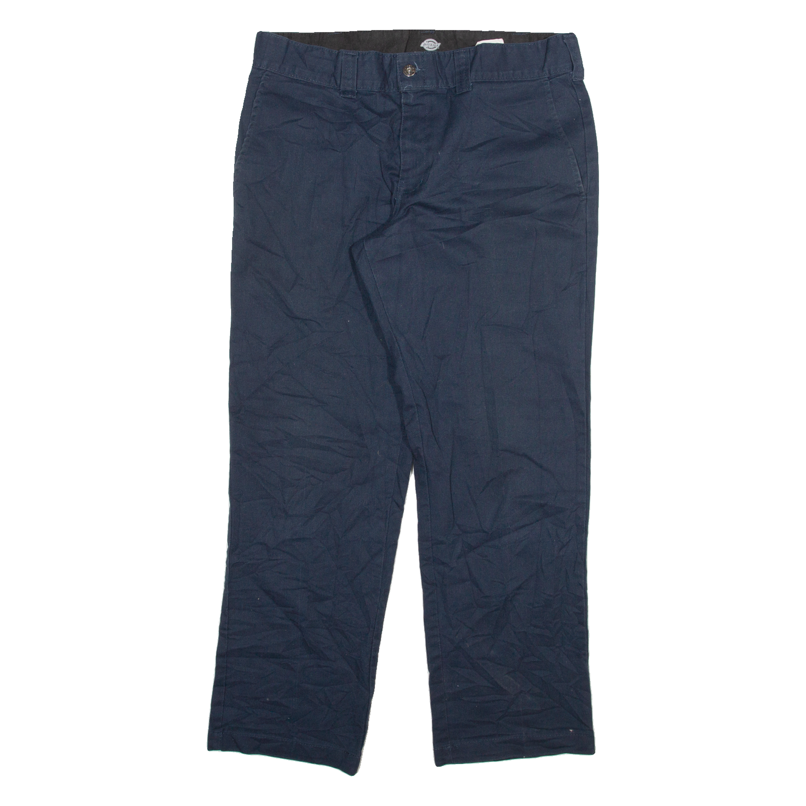 DICKIES Mens Trousers Blue Regular Straight W34 L34 Refurbished - N/A refurbished available on Cerqular