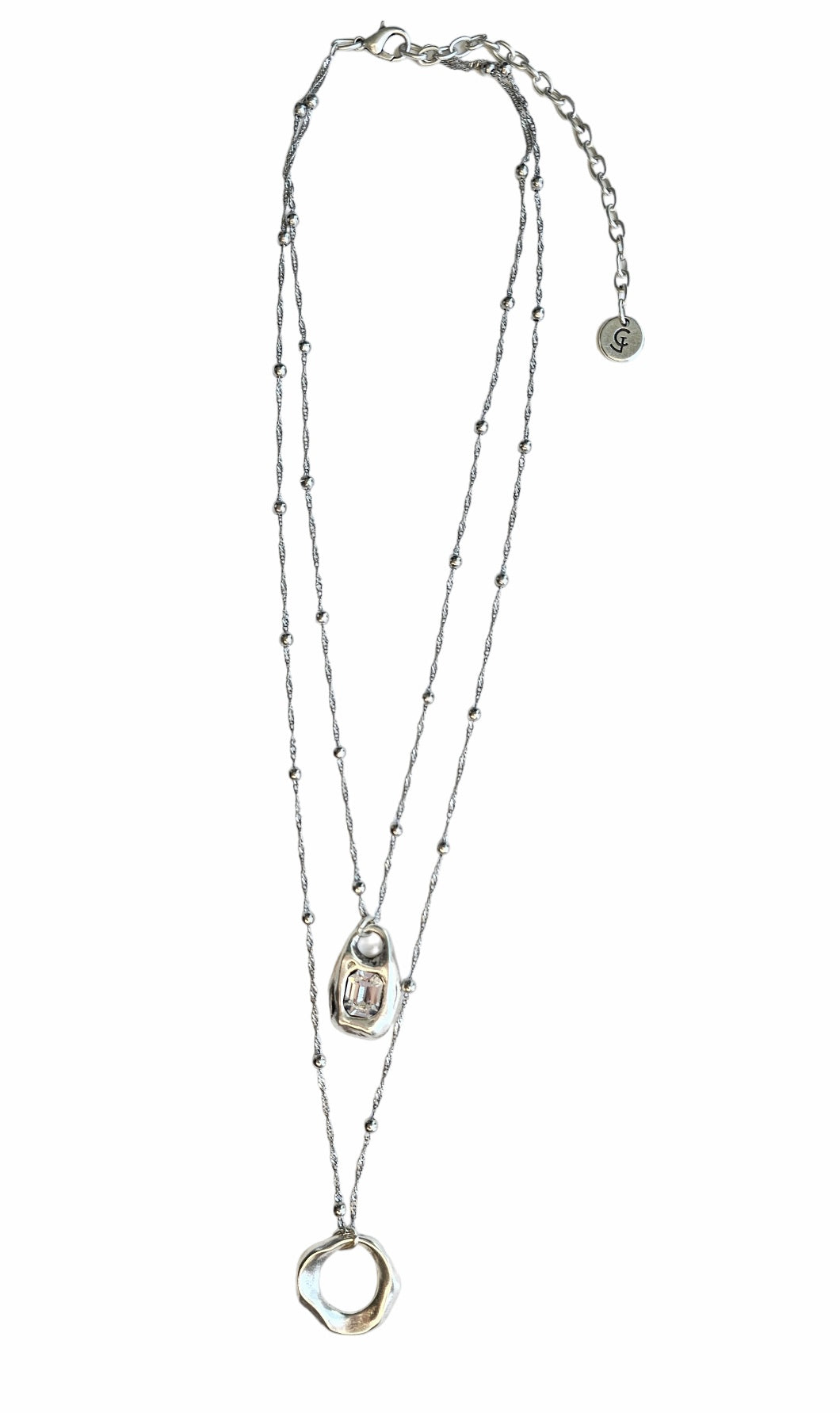 Crystal Aura Necklace Refurbished - Mavis by Herrera refurbished available on Cerqular