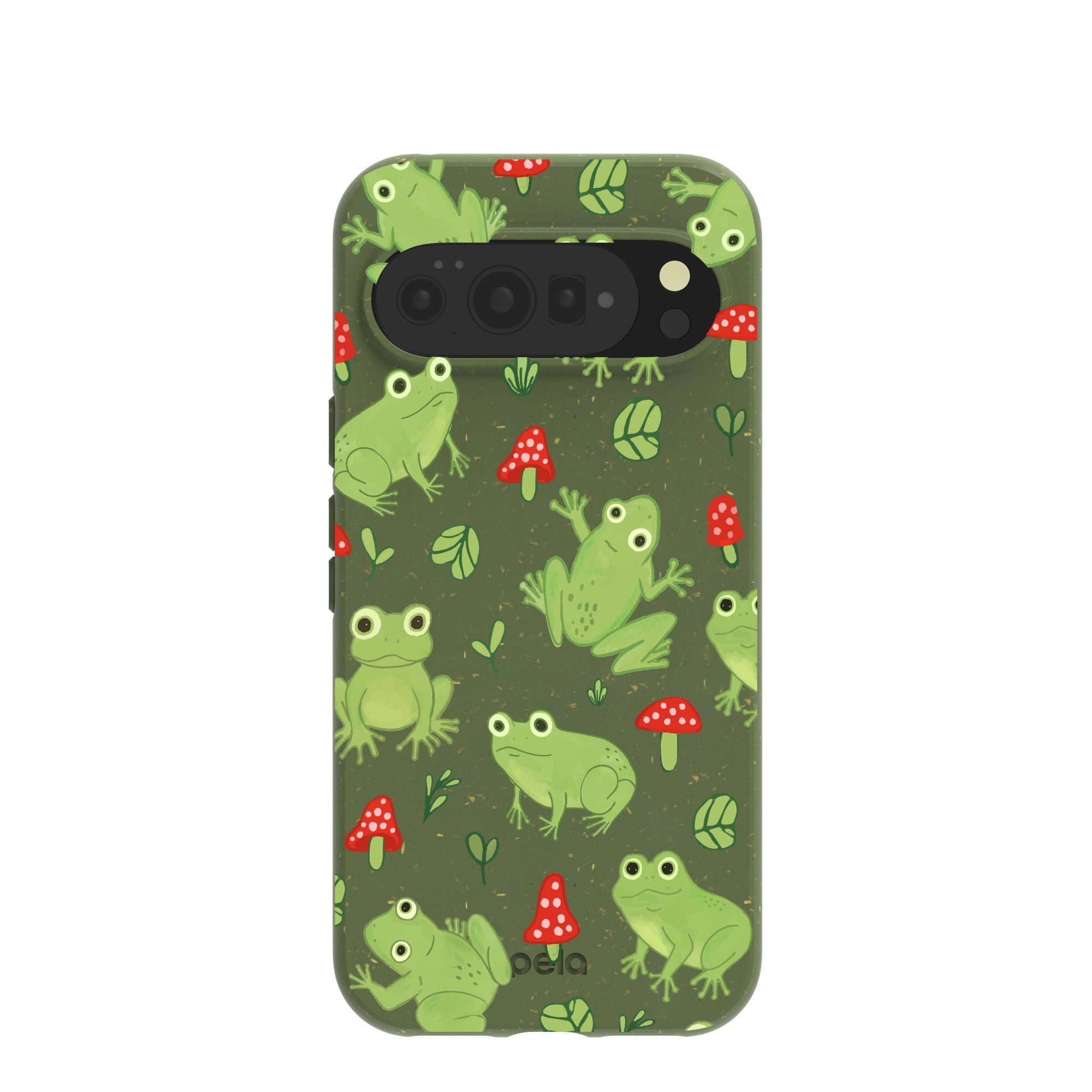 Forest Floor Frog Folk Google Pixel 10 Pro XL Case Refurbished - Pela Case refurbished available on Cerqular