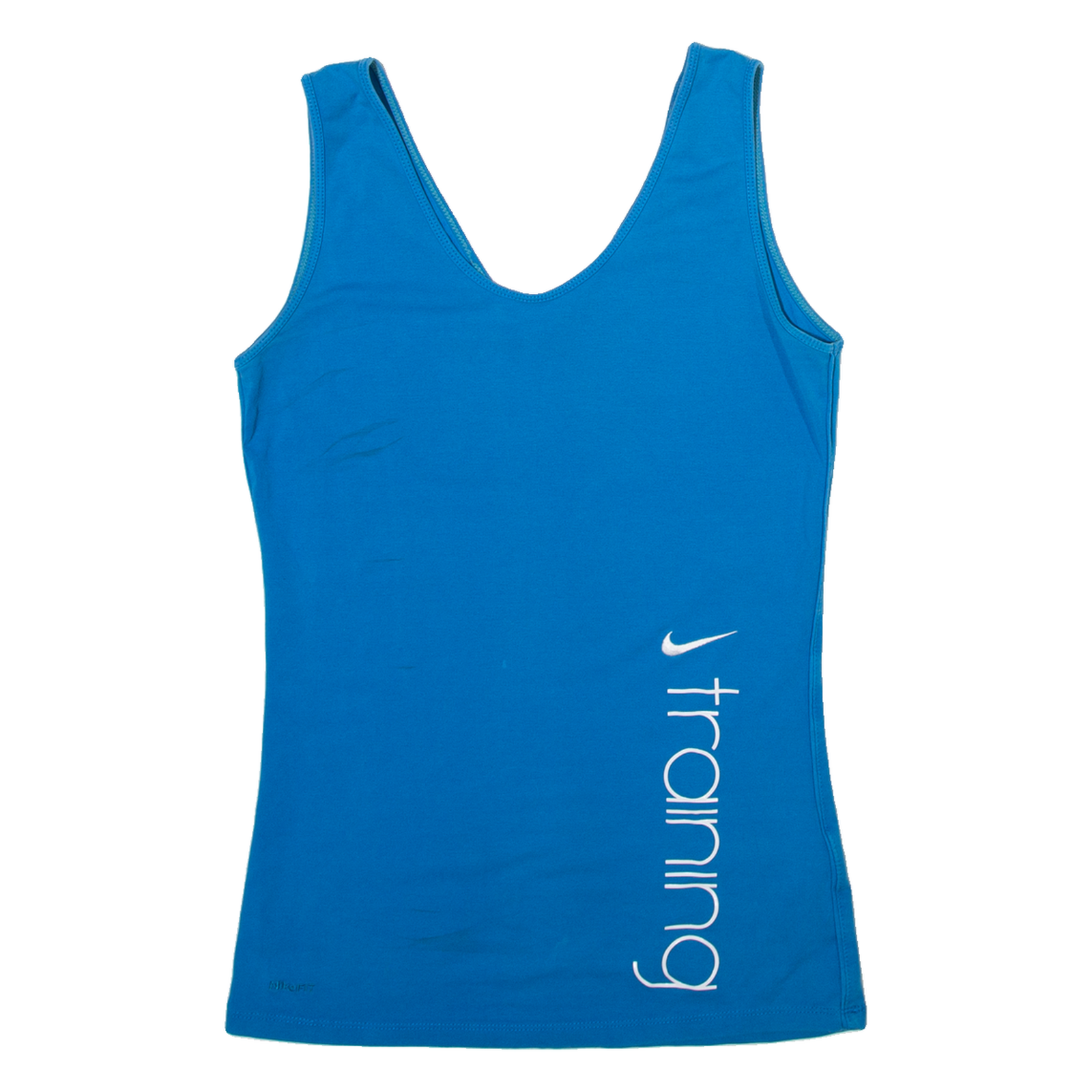 NIKE Training Womens Vest Blue Sleeveless S Refurbished - N/A refurbished available on Cerqular