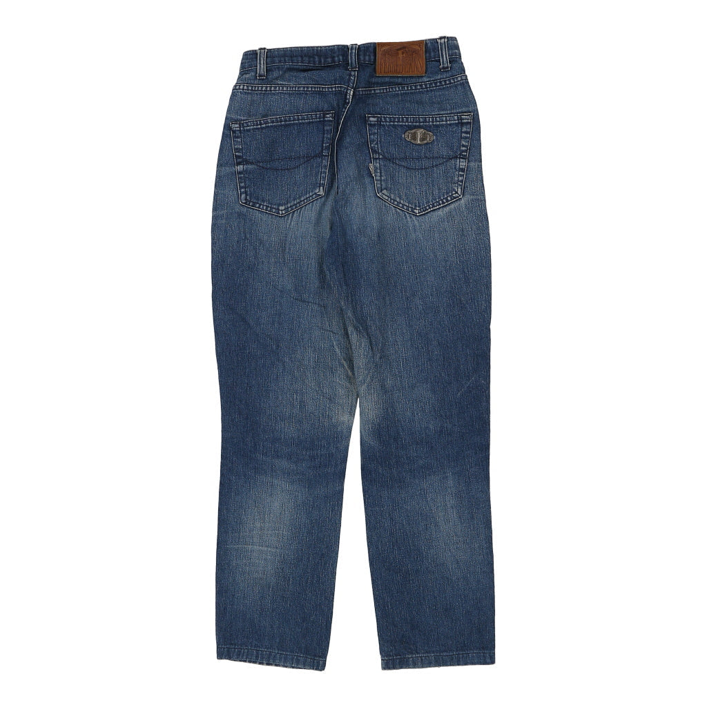 Ferre Jeans - 28W 28L Blue Cotton Refurbished - Thrifted (note: this is a term often used to describe second- refurbished available on Cerqular