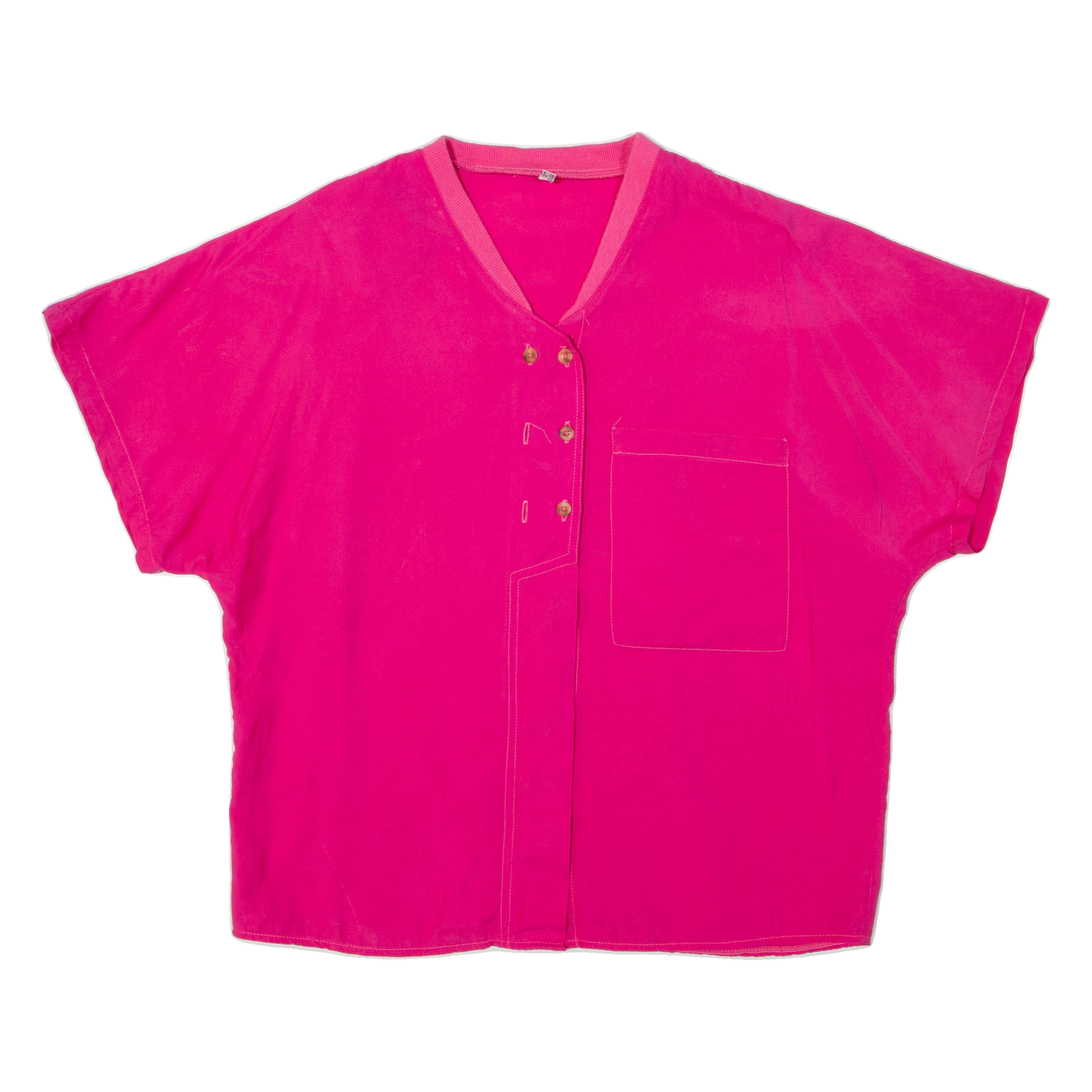Womens Plain Shirt Pink M Refurbished - N/A refurbished available on Cerqular