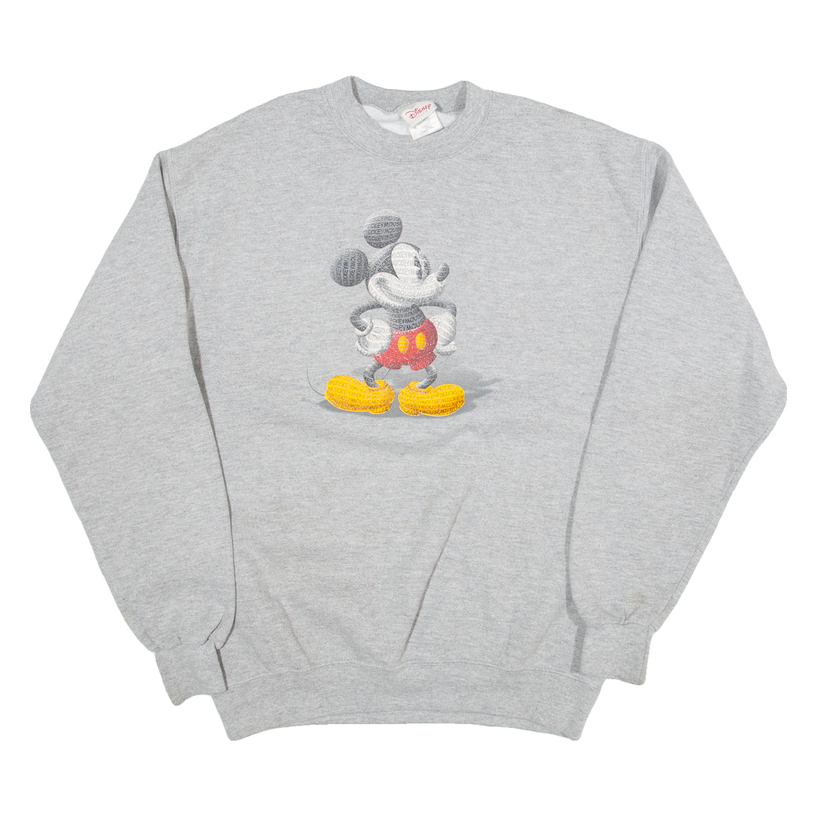 DISNEY Mickey Mouse Womens Sweatshirt Grey M Refurbished - N/A refurbished available on Cerqular