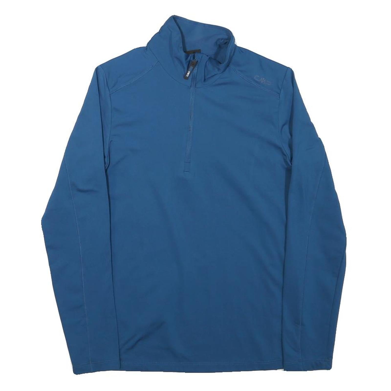 CMP Mens Blue 1/4 Zip Sweatshirt XS Polyester Blend Activewear Casual Refurbished - N/A refurbished available on Cerqular