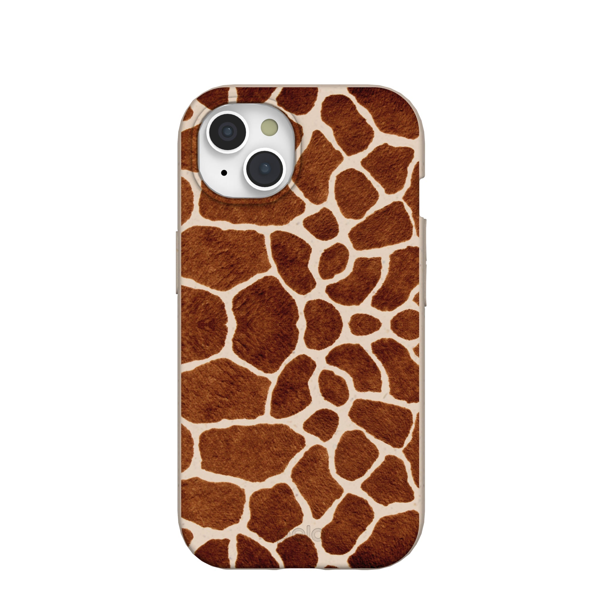 Seashell Giraffe iPhone 15 Case Refurbished - Pela Case refurbished available on Cerqular