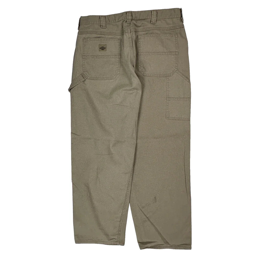 Buy Wrangler Carpenter Trousers - 34W 30L Beige Cotton Refurbished - $44.21 Wrangler Carpenter Trousers - 34W 30L Beige Cotton Refurbished - Thrifted (note: this is a term often used to describe second- refurbished available on Cerqular