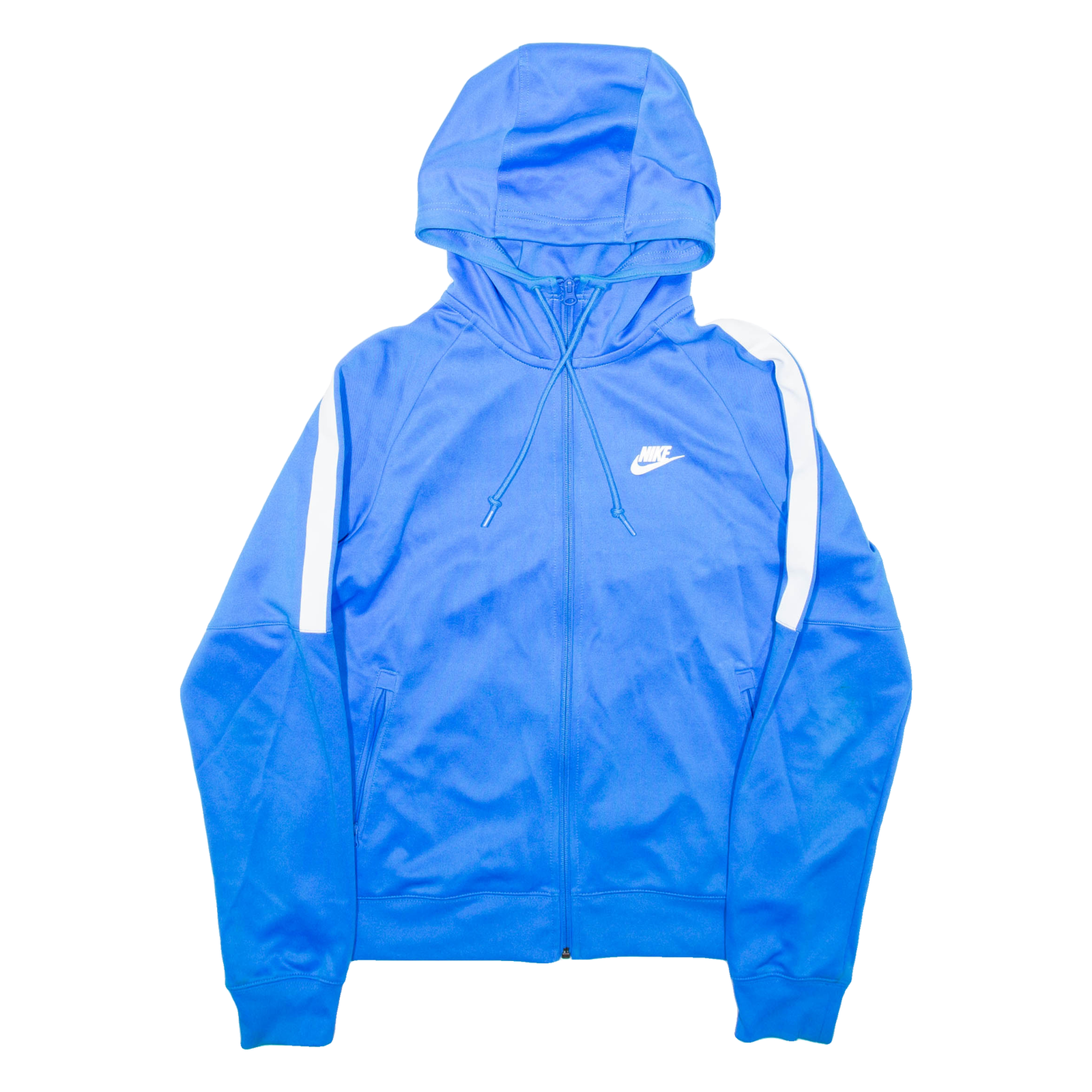 NIKE Mens Blue Hoodie Full Zip M Refurbished - N/A refurbished available on Cerqular